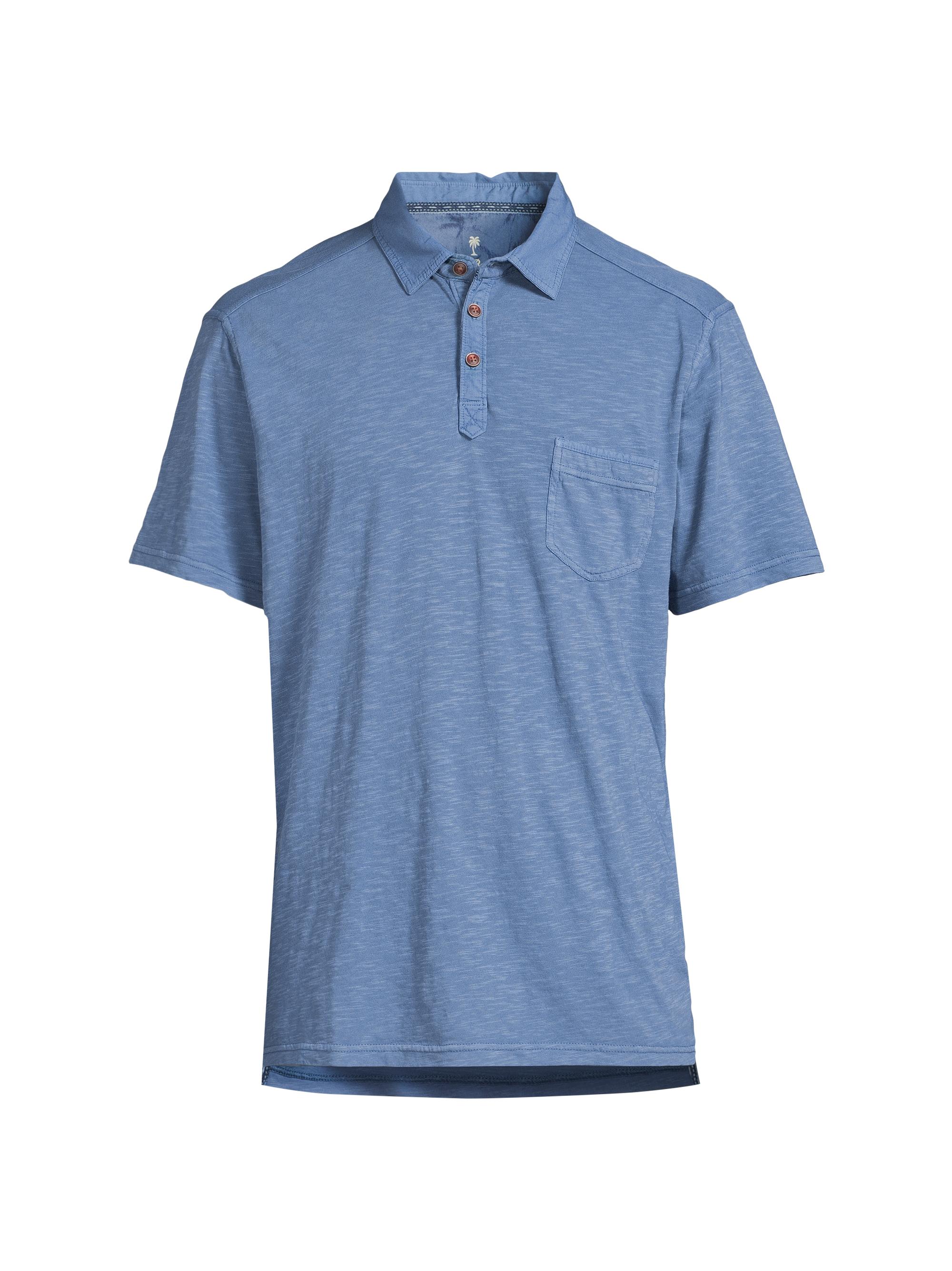 Tommy Bahama Men's Condesa Canyon Polo Shirt - Dockside Blue