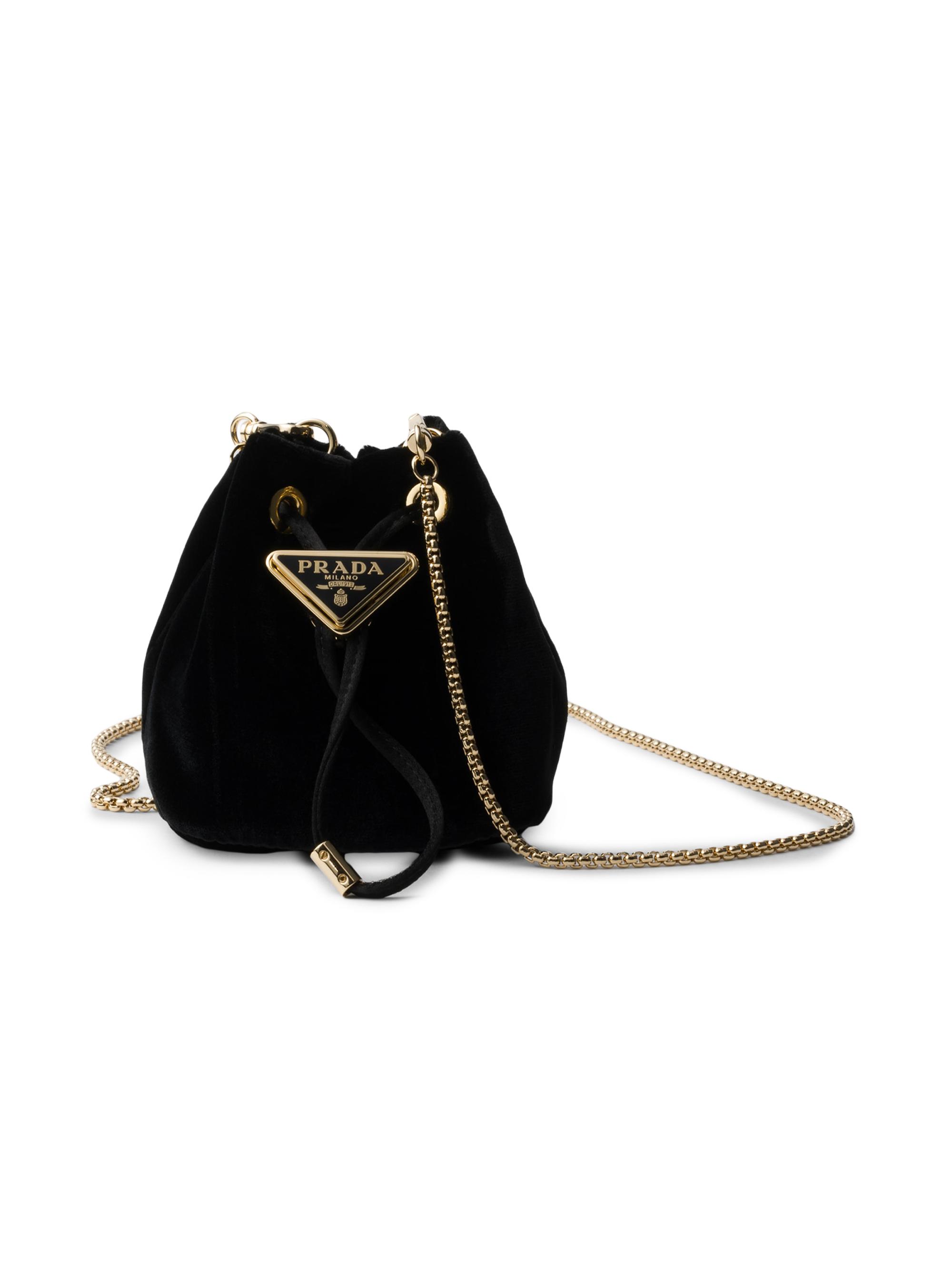 Prada Velvet Mini Pouch | Saks Fifth Avenue