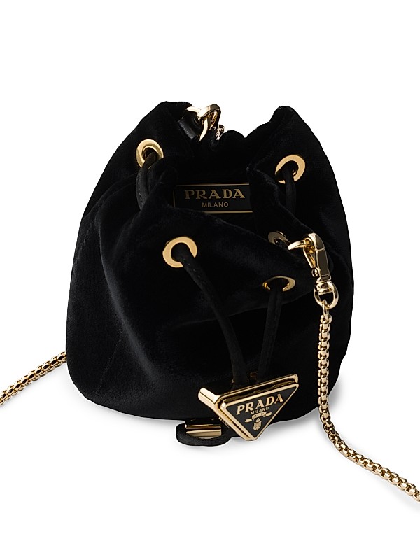 Shop Prada Velvet Mini Pouch | Saks Fifth Avenue Shop Prada Velvet Mini Pouch | Saks Fifth Avenue