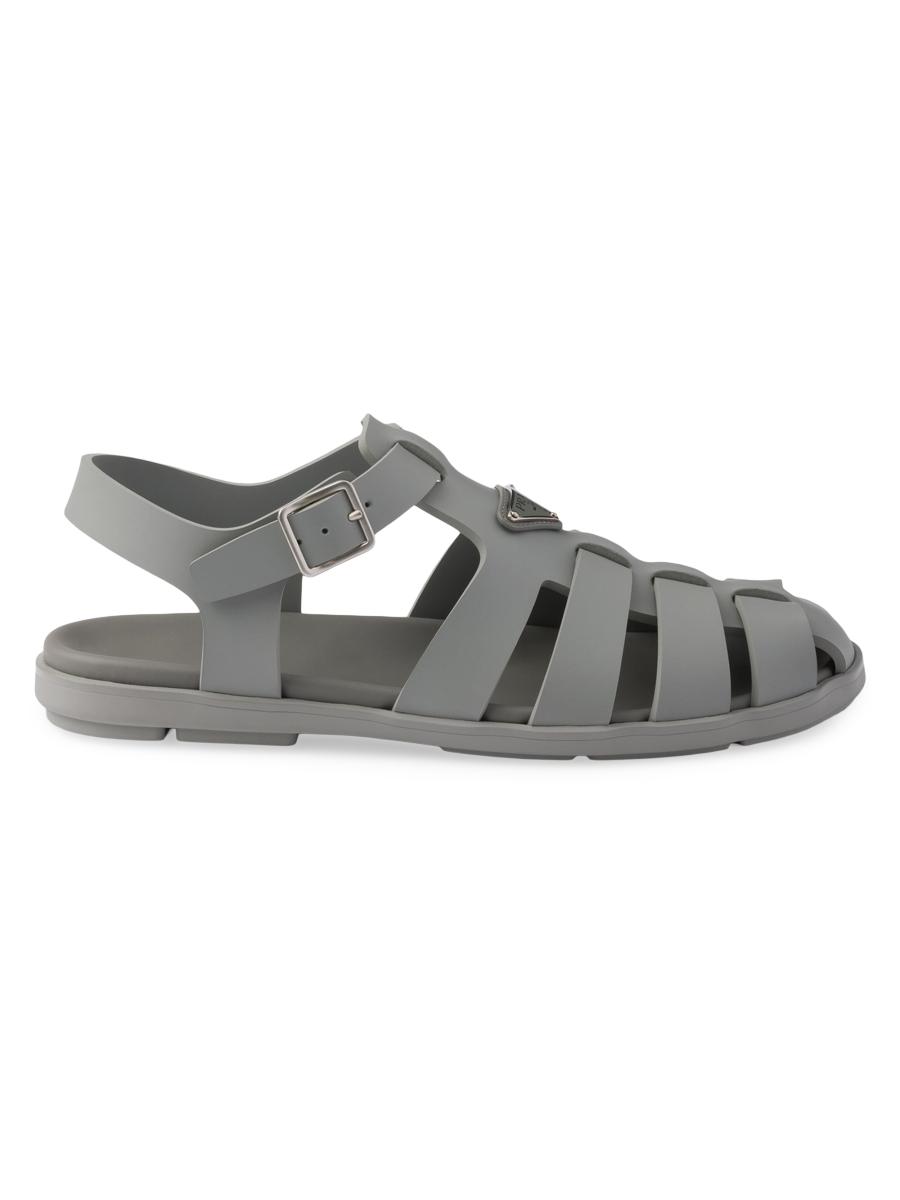 Prada Rubber Fisherman Sandals | Saks Fifth Avenue