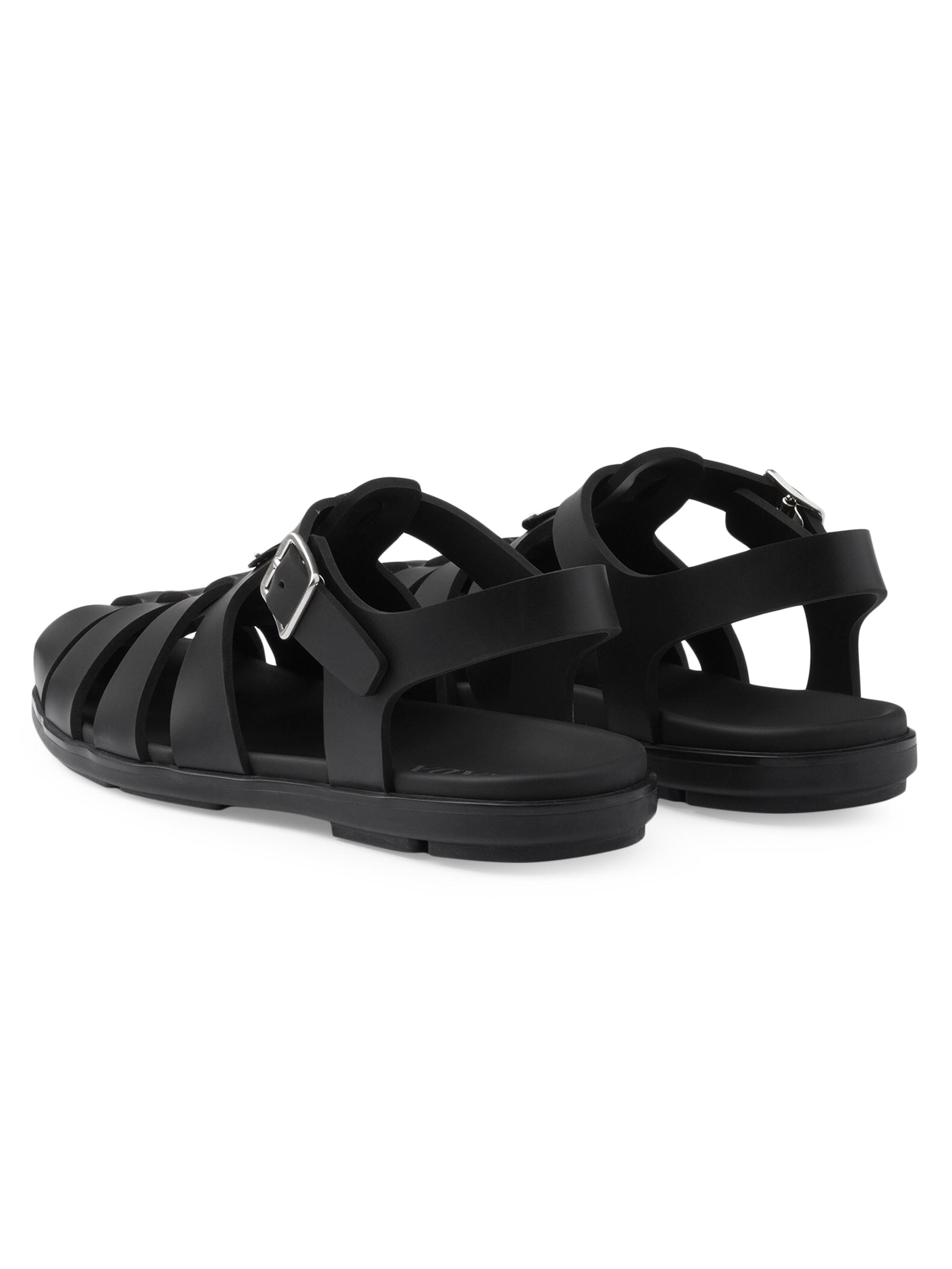 Prada Rubber Fisherman Sandals | Saks Fifth Avenue display picture 1