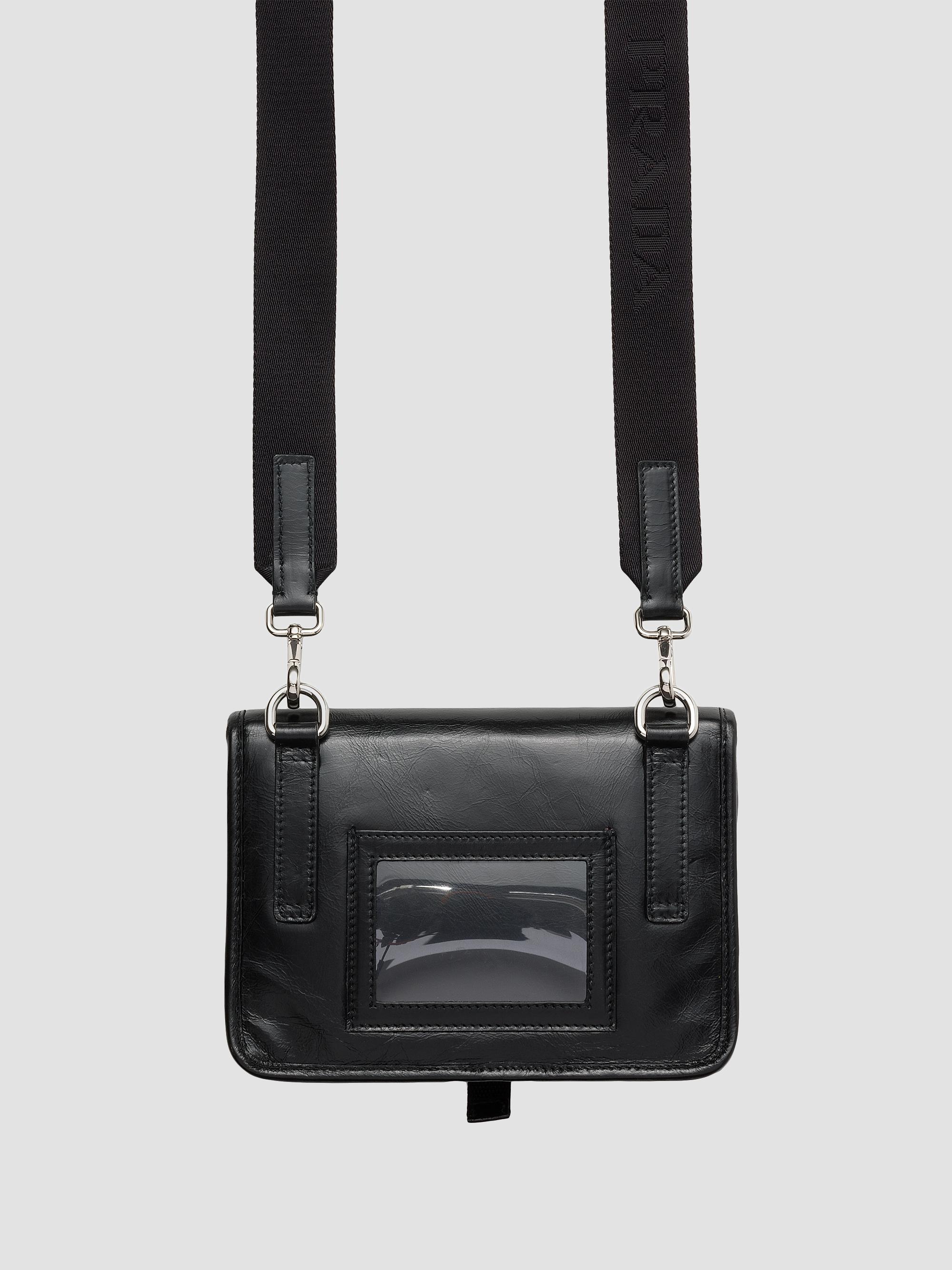 Prada Men's Leather Smartphone Case - Black | Thumbnail 4