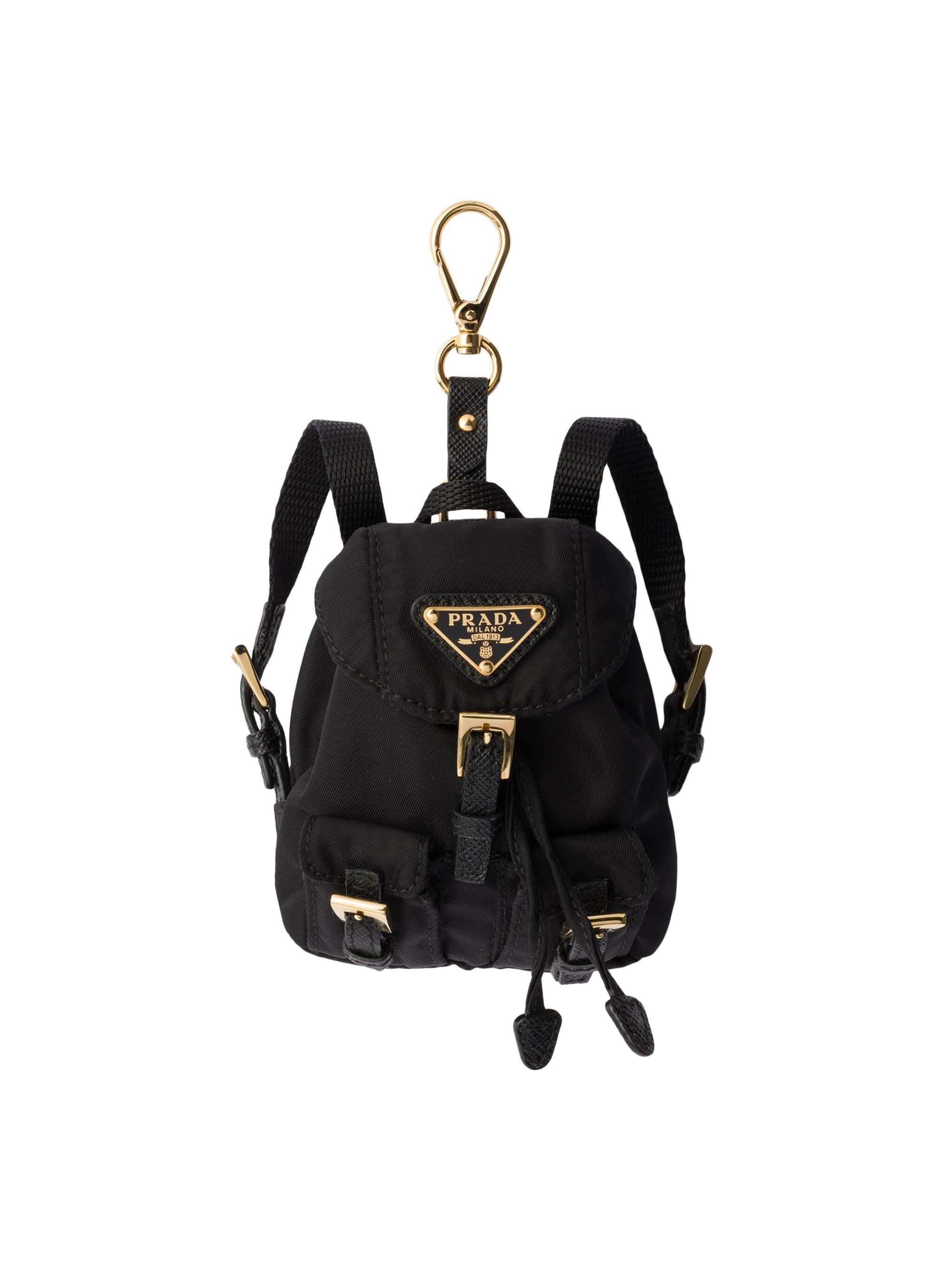 PRADA Robot Re-Nylon バッグチャー厶 PRADA】プラダ Robot Re-Nylon バッグチャーム (PRADA/バッグ