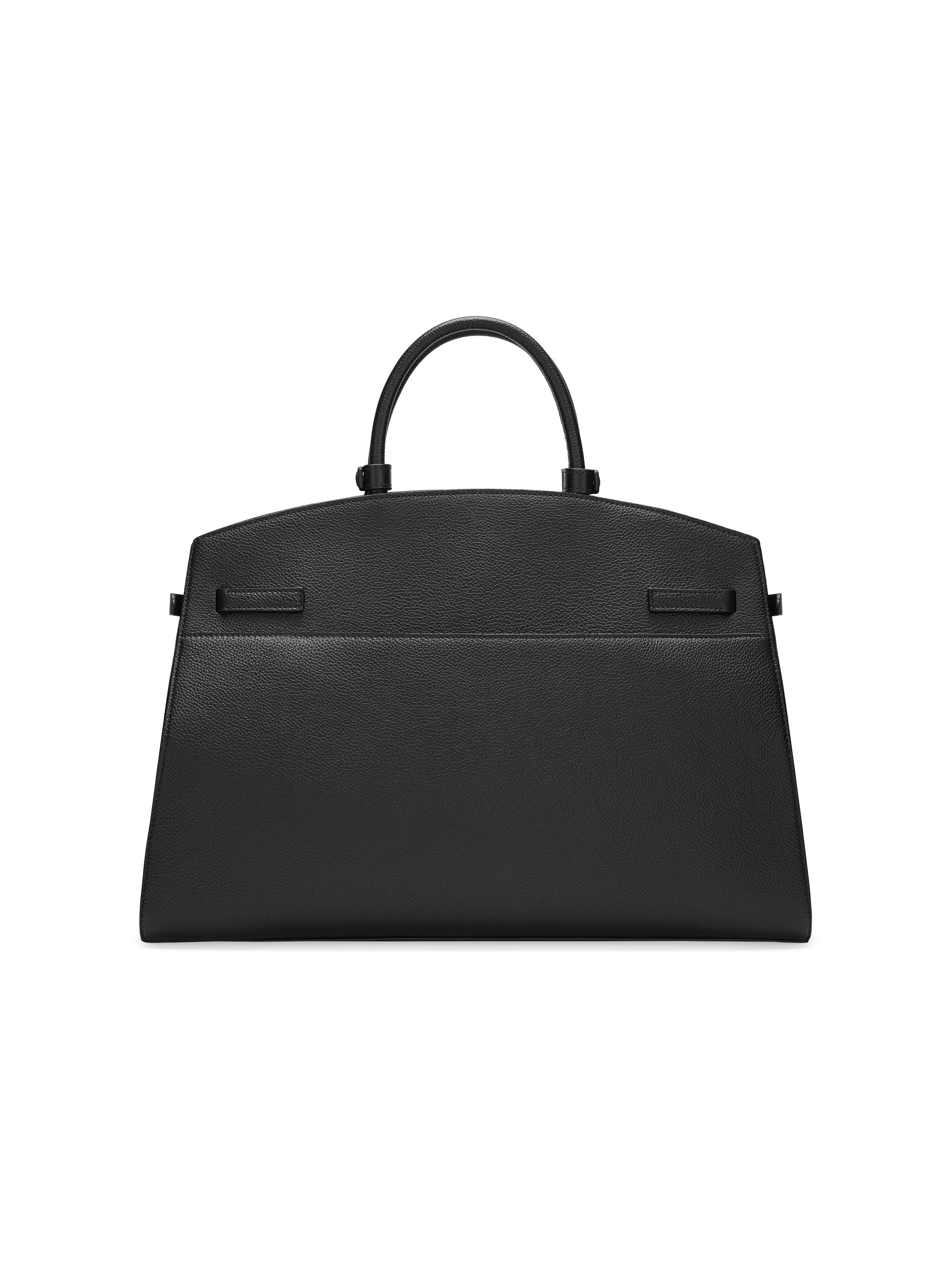 DEMELLIER /デメリエー TOP HANDLE BAG DeMellier Hudson Grained Leather Top Handle Bag | Saks Fifth Avenue