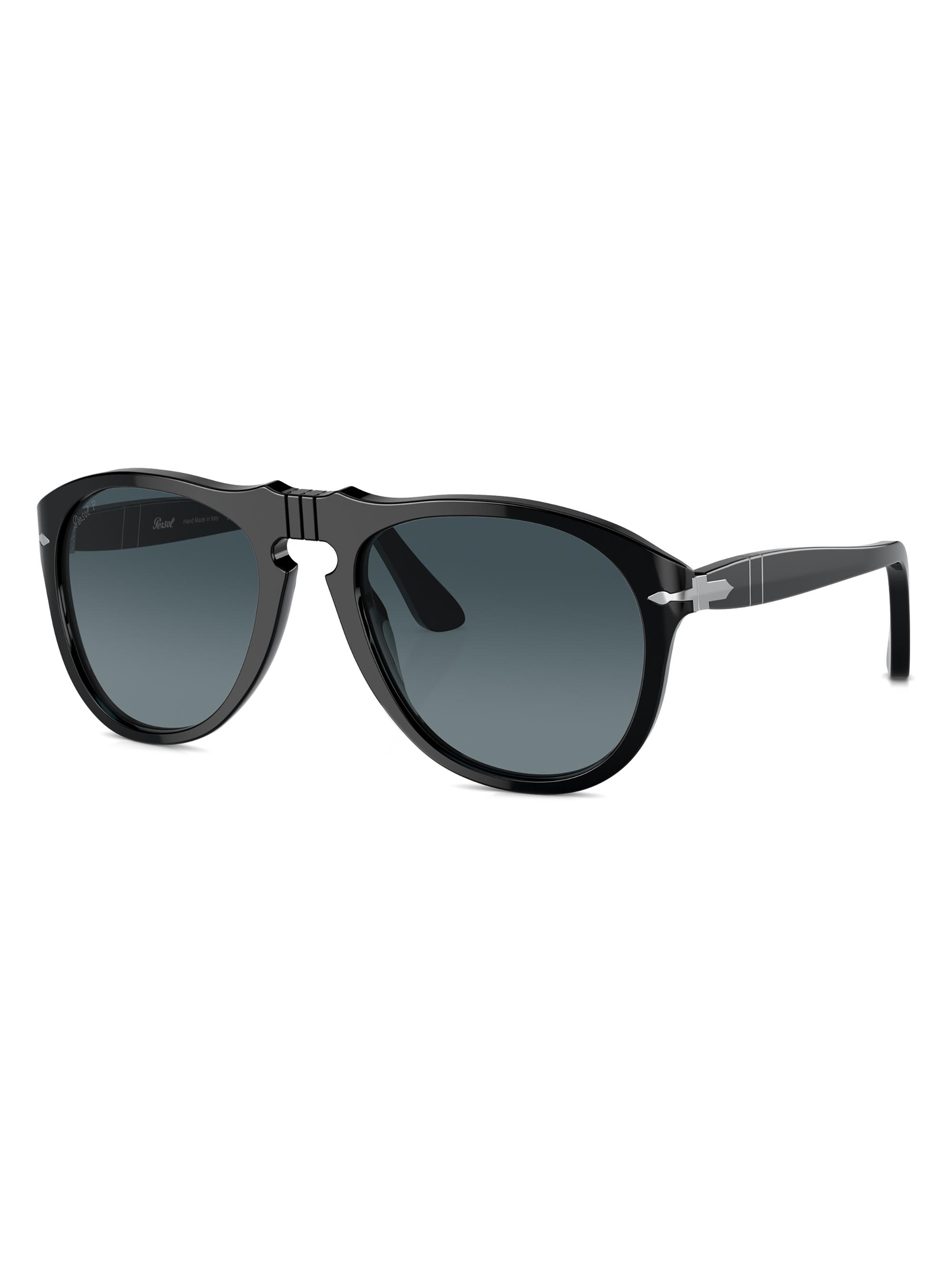 Persol x Dolce & Gabbana Men's 56MM Aviator Sunglasses - Black