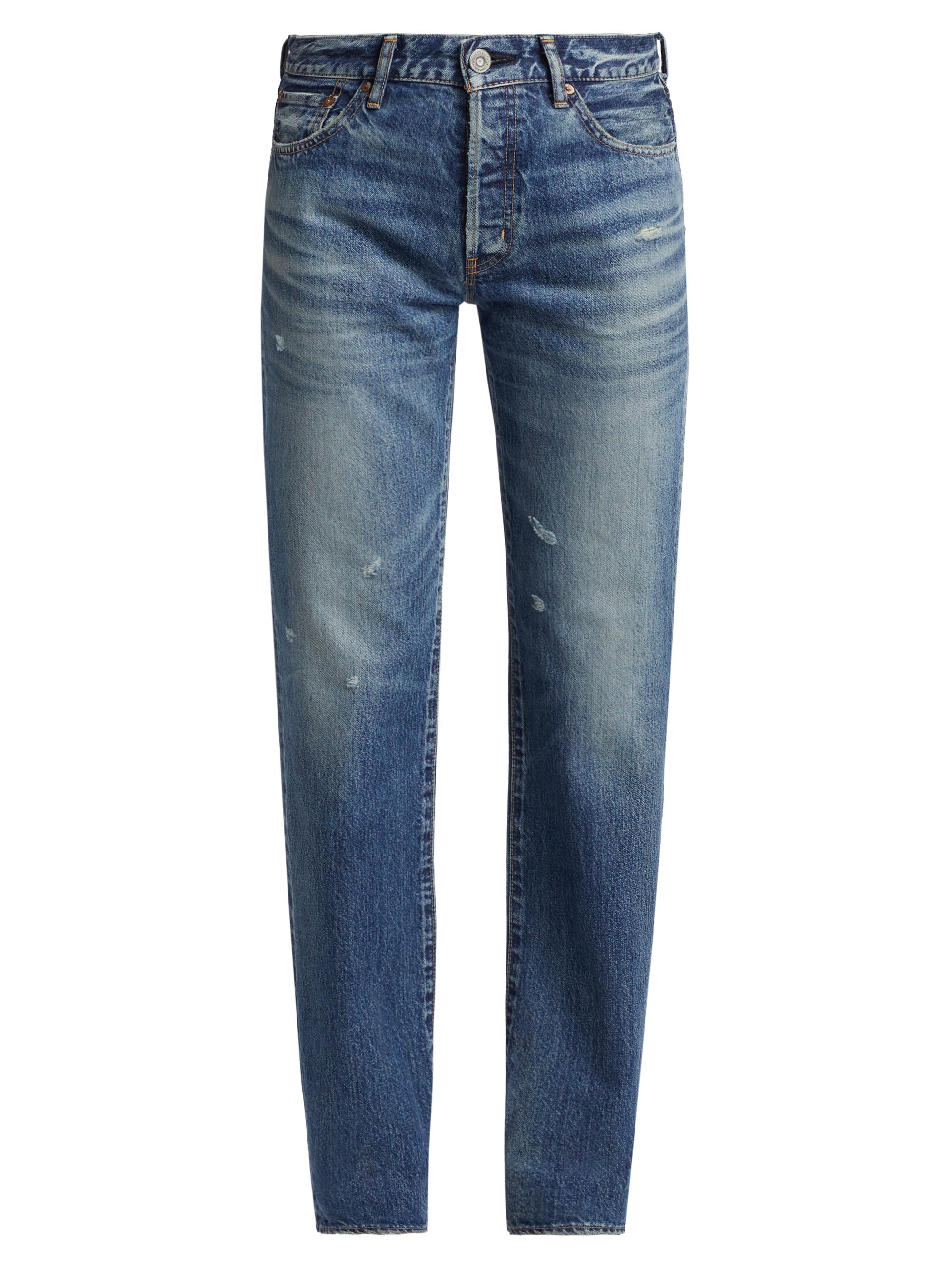 Moussy Vintage Trigg Low-Rise Straight-Leg Jeans | Saks Fifth Avenue