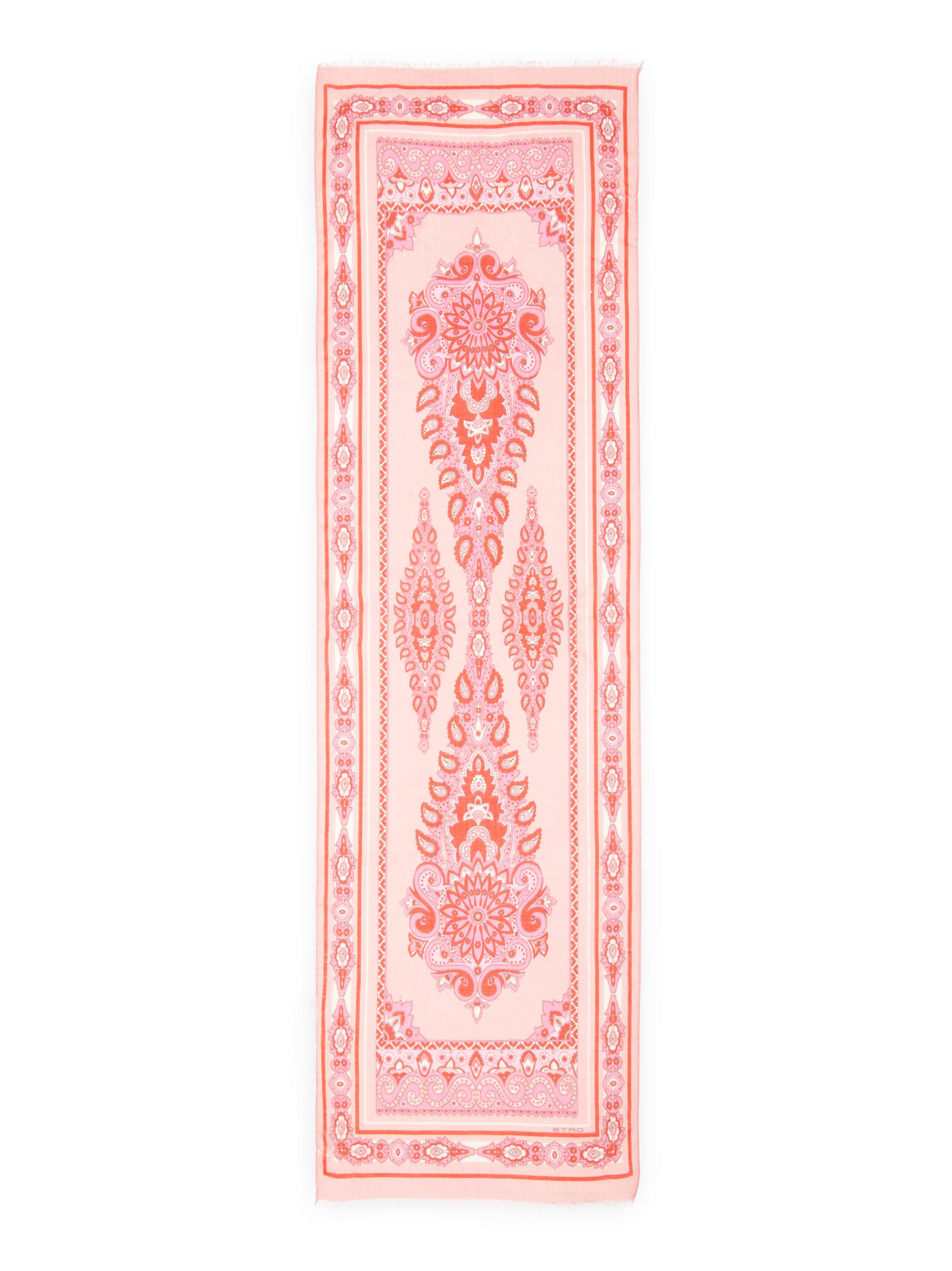 Etro Women's Tosca Leafy Scarf - Pink Multi