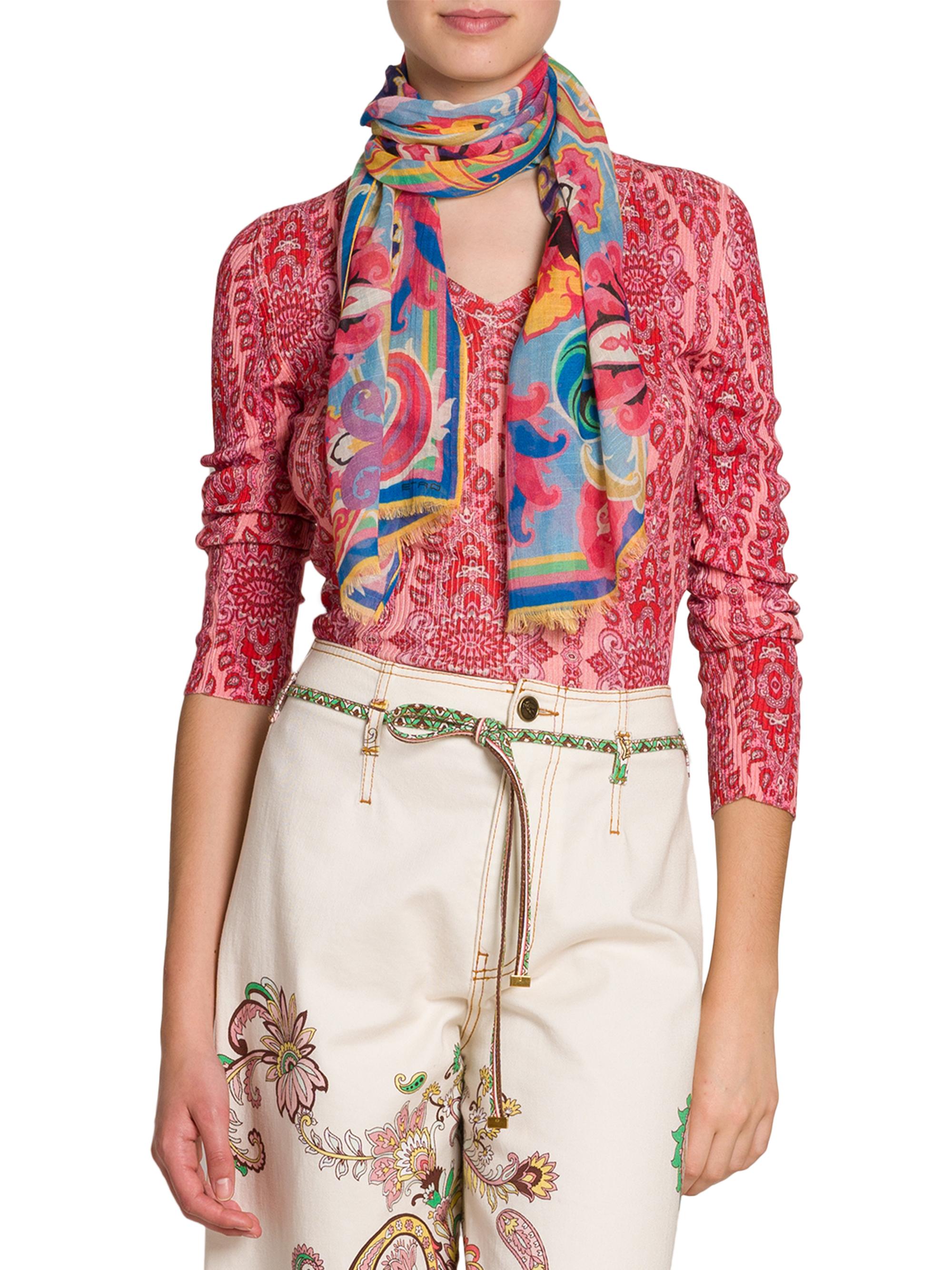 Tosca Paisley Scarf