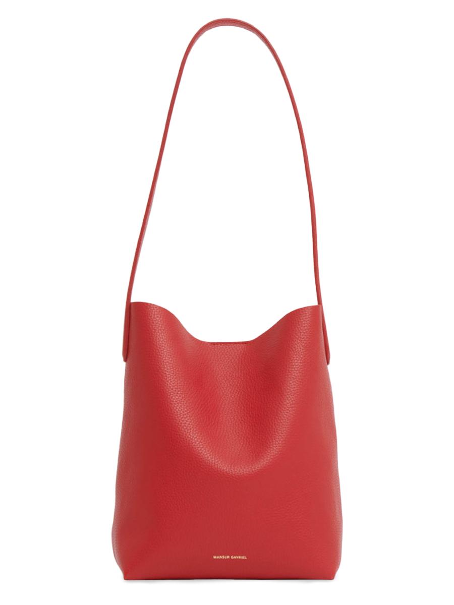 Mansur Gavriel Mini Everyday Cabas Leather Shoulder Bag