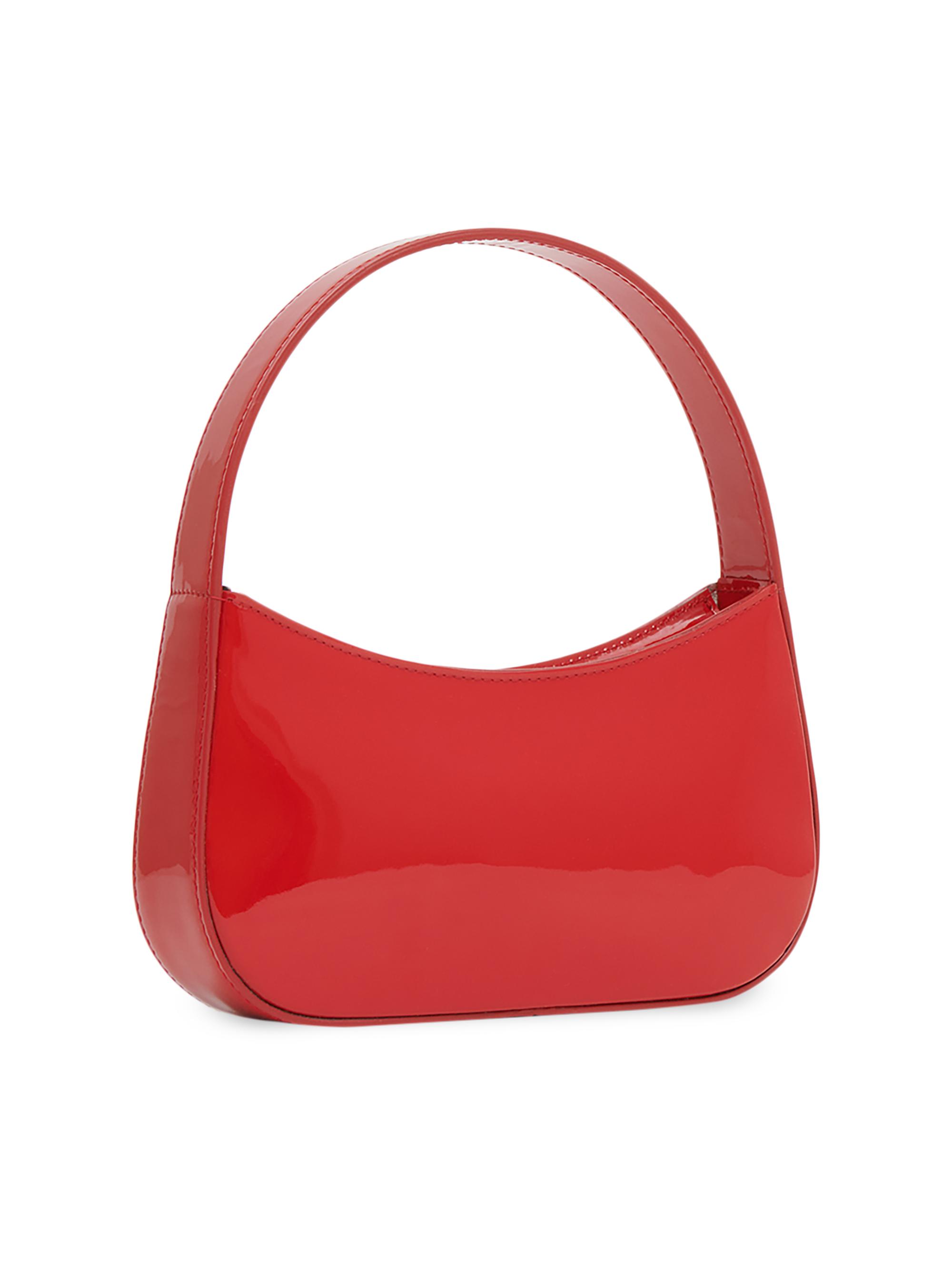 Mansur Gavriel Bonbon Laminated Leather Top Handle Bag | Saks