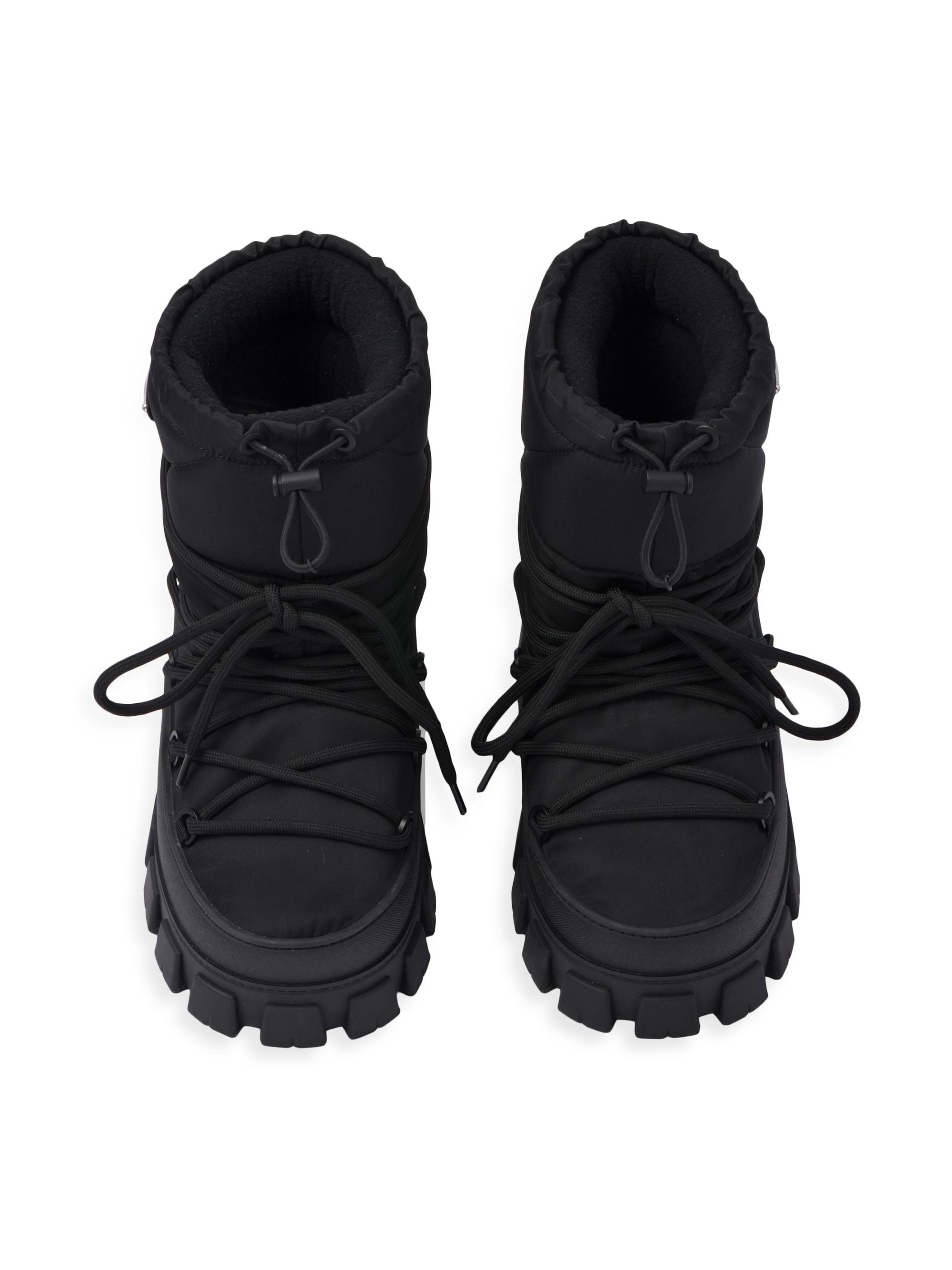 Re-Nylon Gabardine Apres-Ski Boots