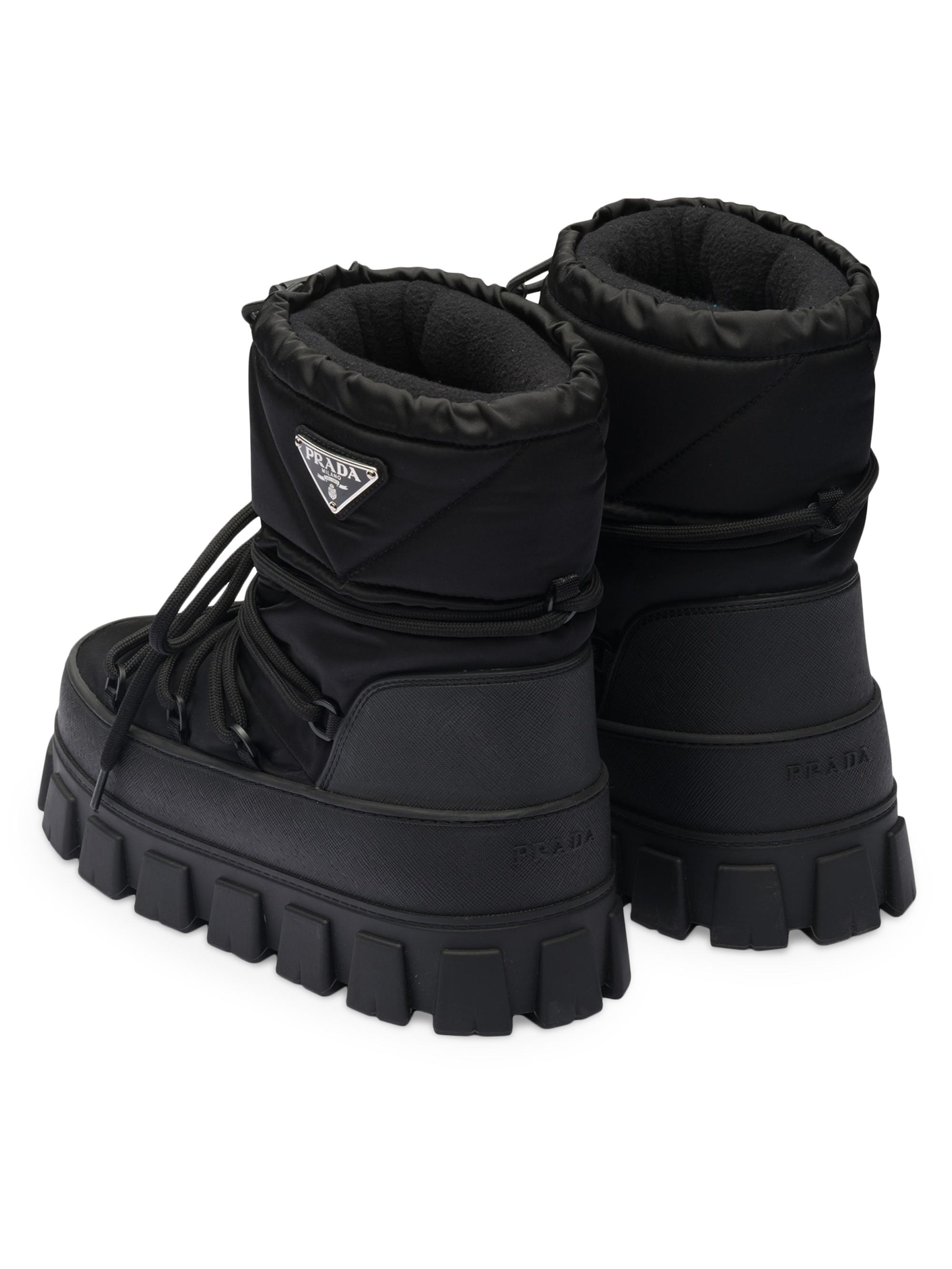 Re-Nylon Gabardine Apres-Ski Boots