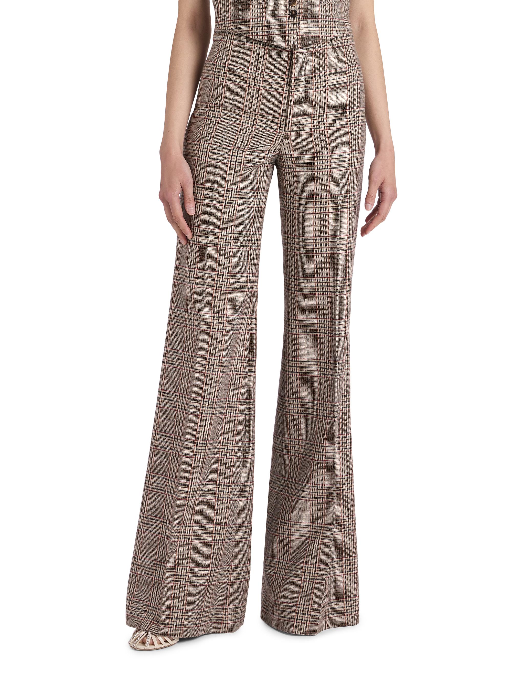 パンツ ANDWANG Tweed classic mini pants Chloé Houndstooth Wool-Blend Tweed Wide-Leg Pants | Saks