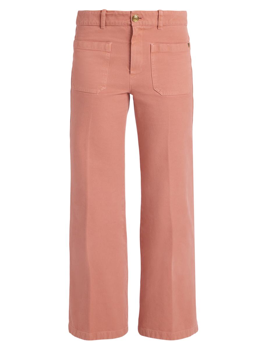 Chloé Cotton Slim Cropped Pants | Saks Fifth Avenue