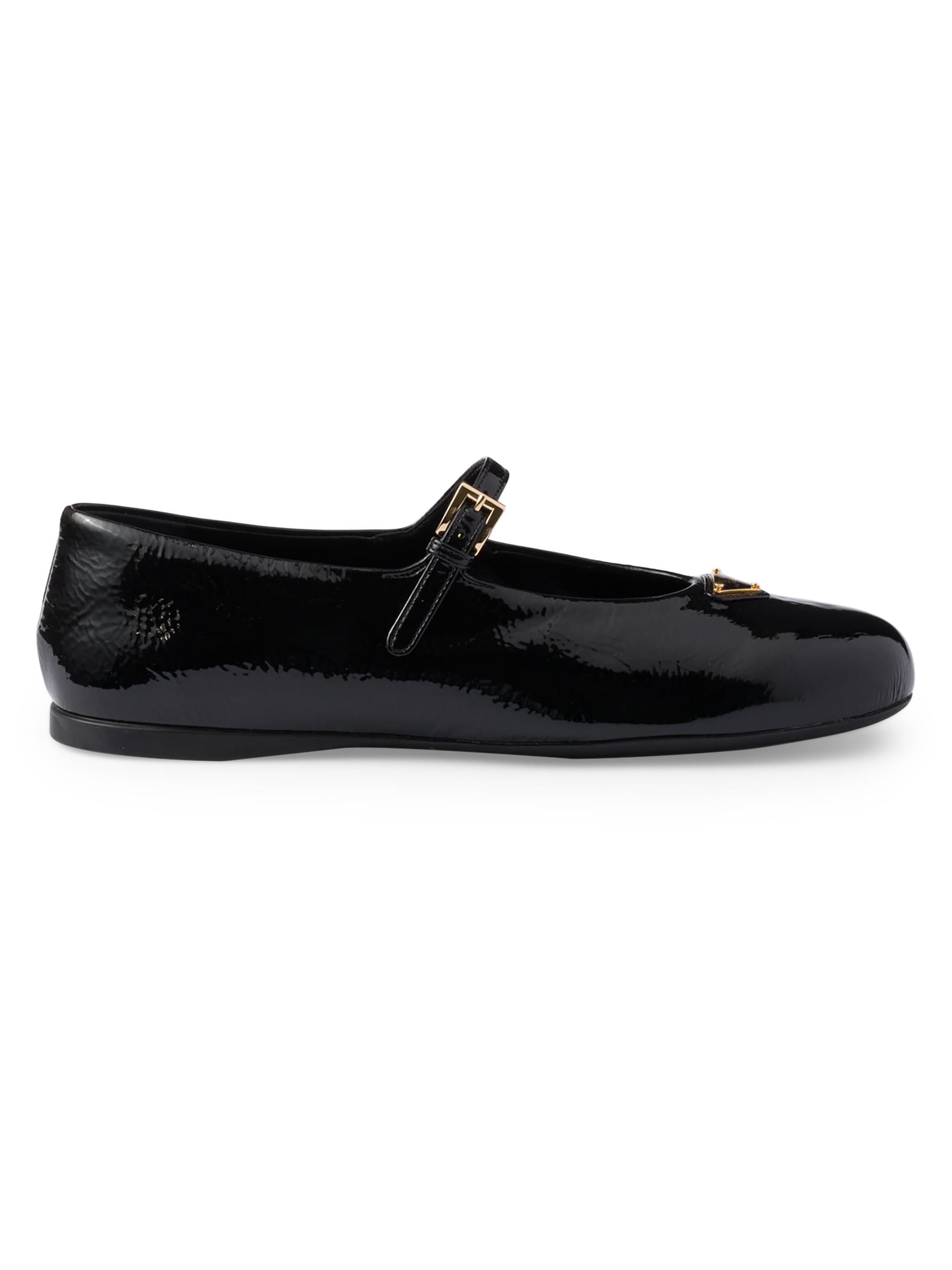 靴 PRADA SPORT Logo ballet shoes BLACK s-l400.jpg