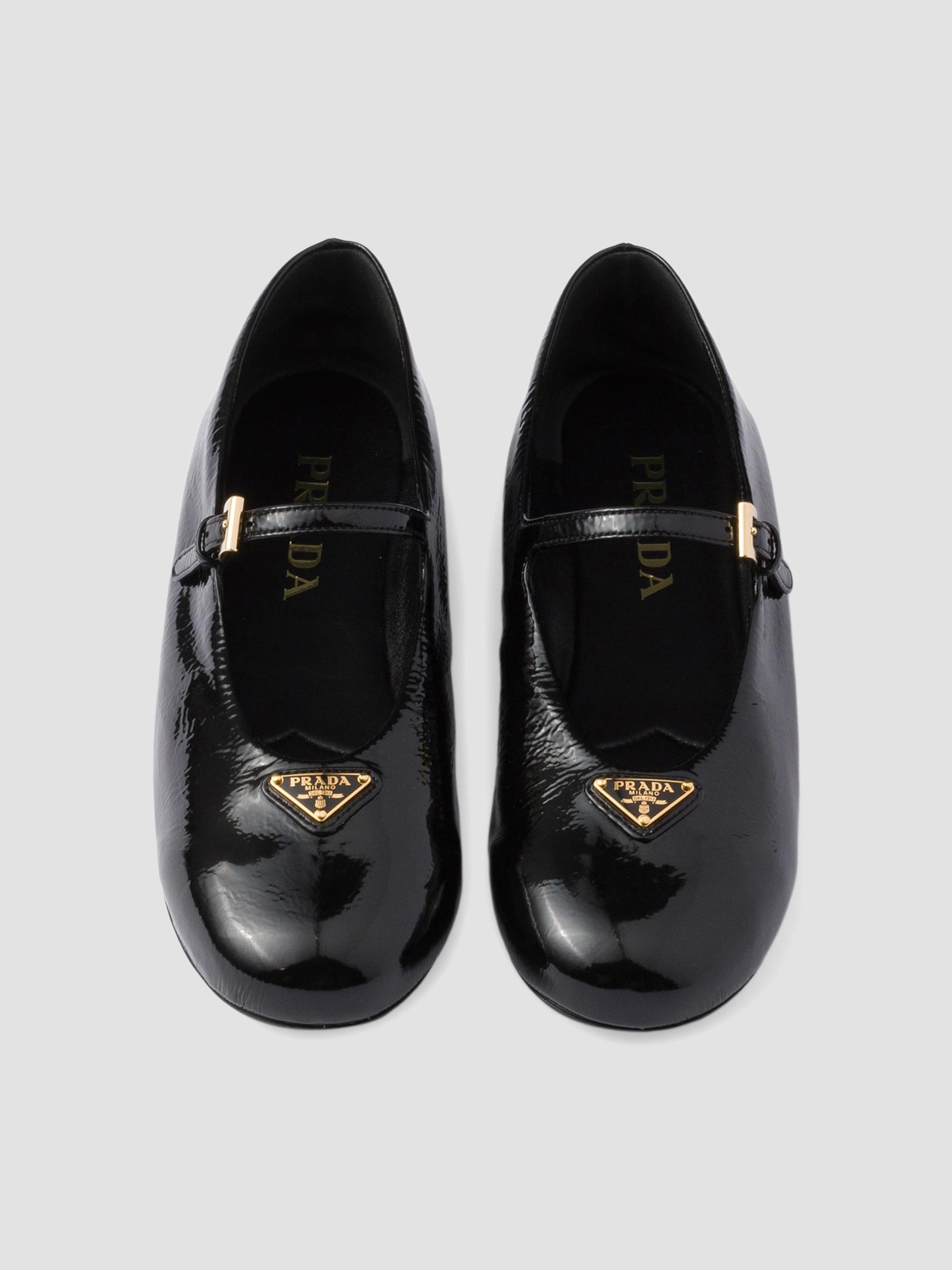 靴 Prada Unborn Calf Flats 37 Prada Patent Leather Ballerinas | Saks Fifth Avenue