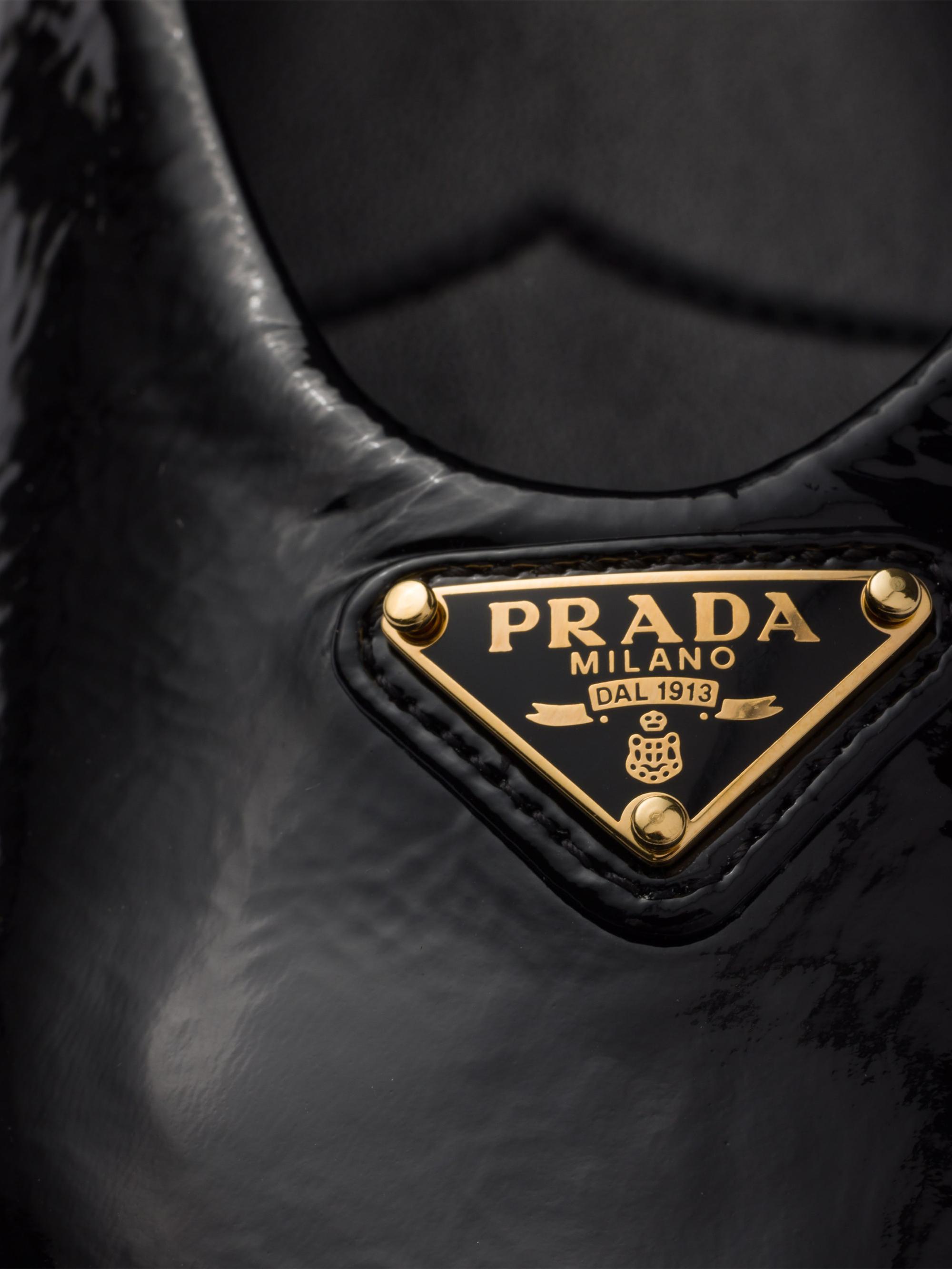 Prada Patent Leather Ballerinas | Saks Fifth Avenue