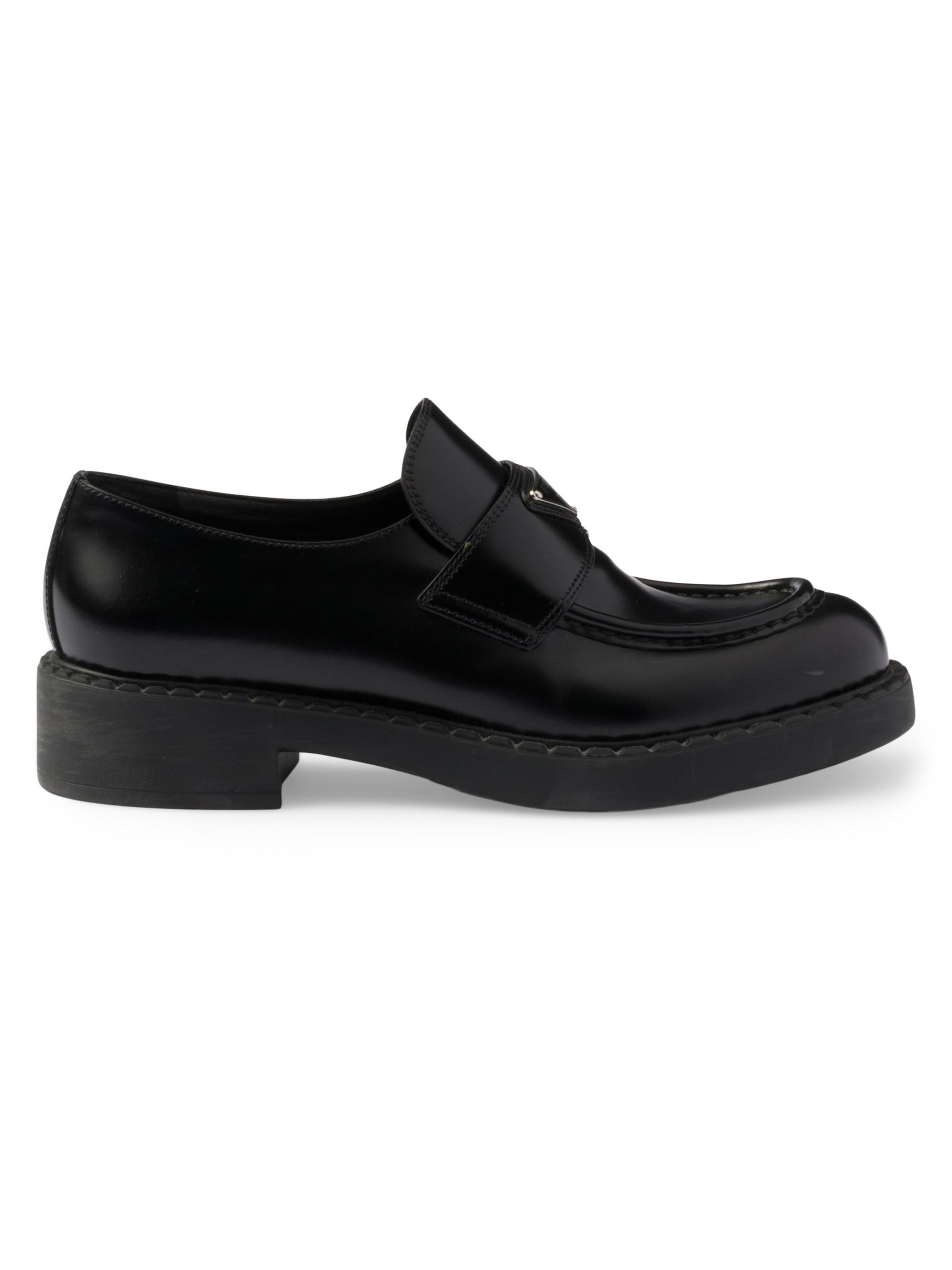 靴 burberry 24ss Loafer Burberry Cobble Loafers | Black | FARFETCH