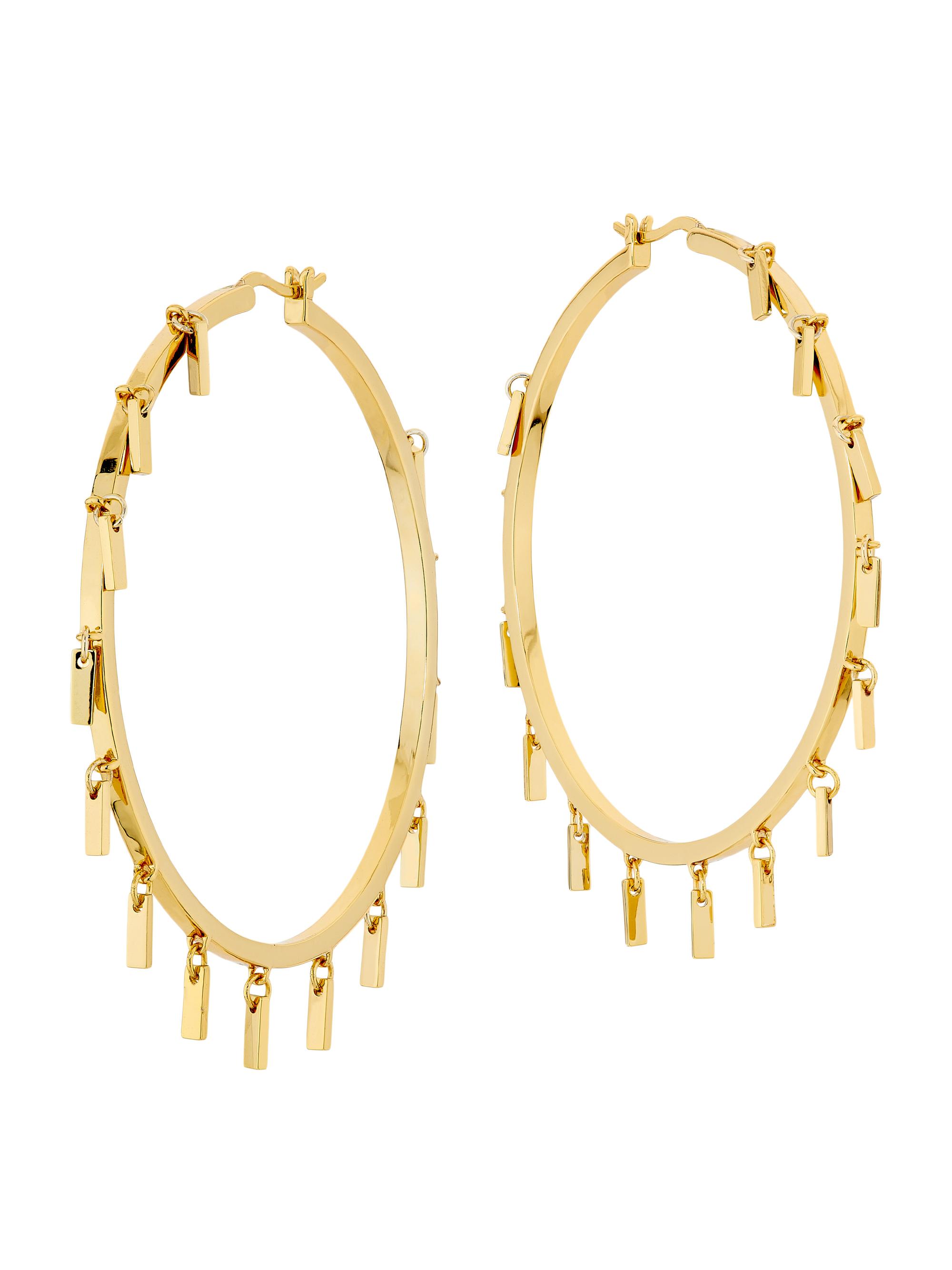 Ramy Brook Women's Carrie Goldtone Hoop Earrings - Gold