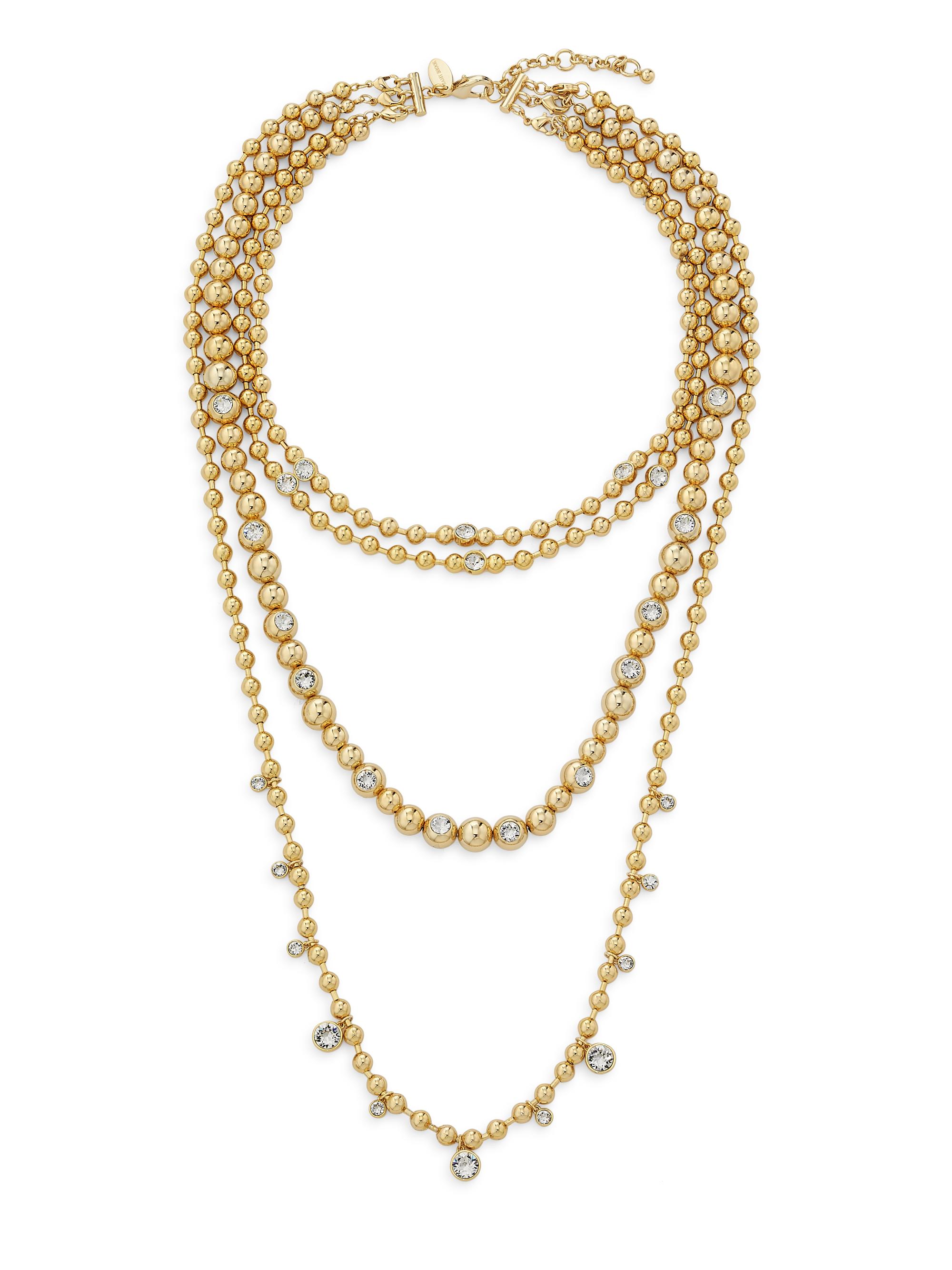 Ramy Brook Women's Juliette Goldtone & Crystal Necklace - Gold