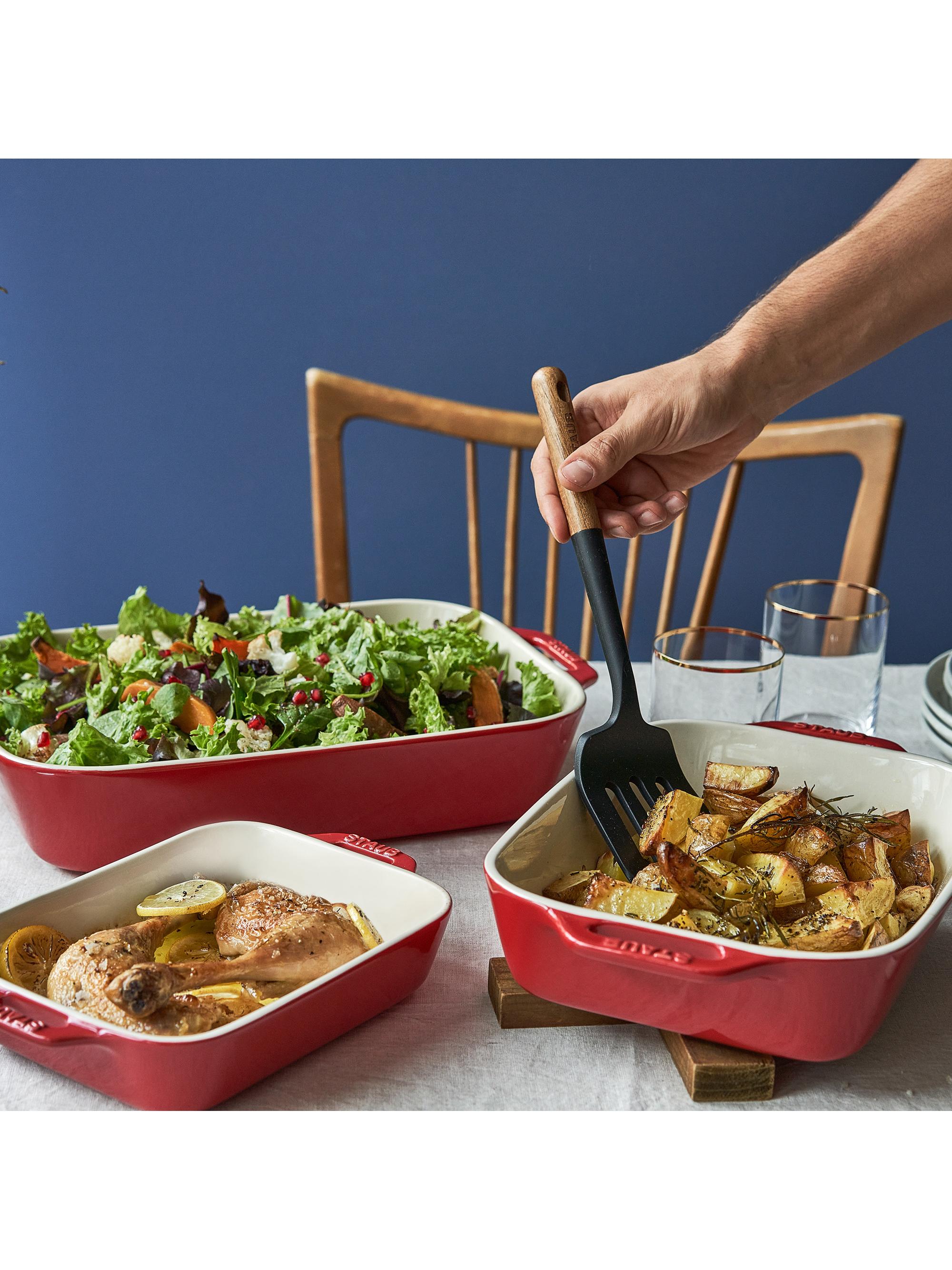 Staub Ceramic Piece Rectangular Baking Dish Set Saks Fifth Avenue