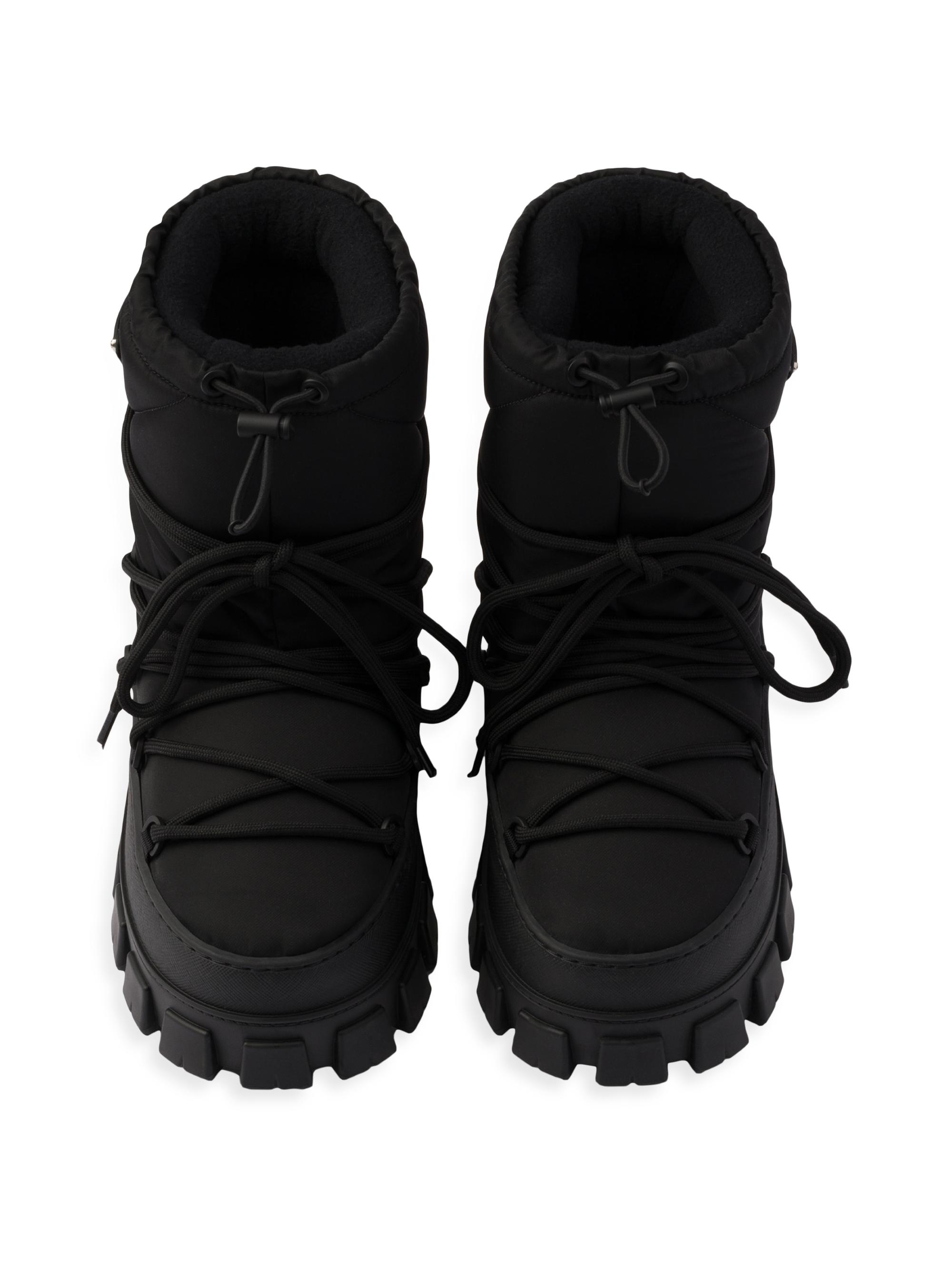 Prada Re-Nylon Gabardine Apres-Ski Boots | Saks Fifth Avenue
