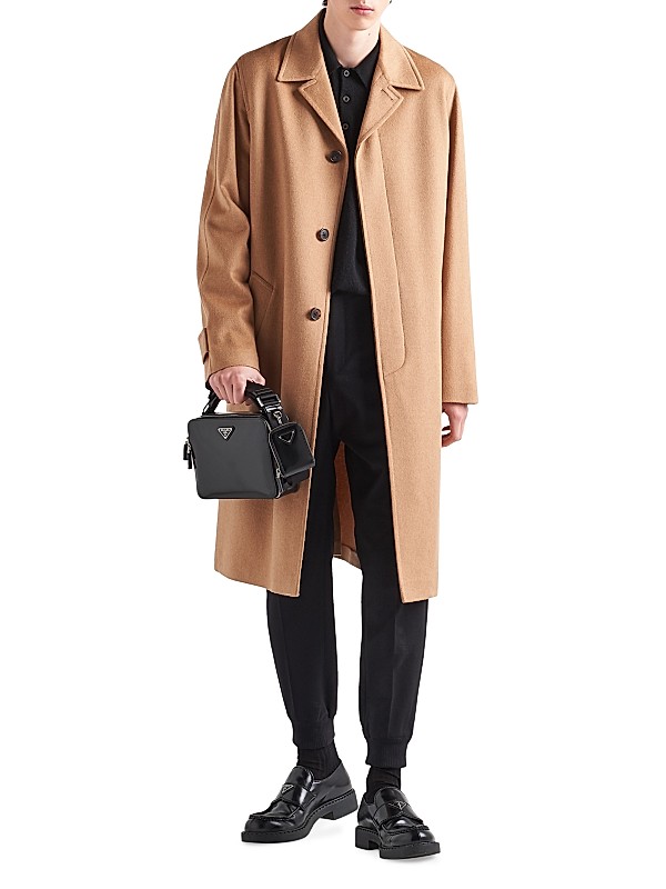 Shop Prada Camel Hair Coat | Saks Fifth Avenue Shop Prada Camel Hair Coat | Saks Fifth Avenue