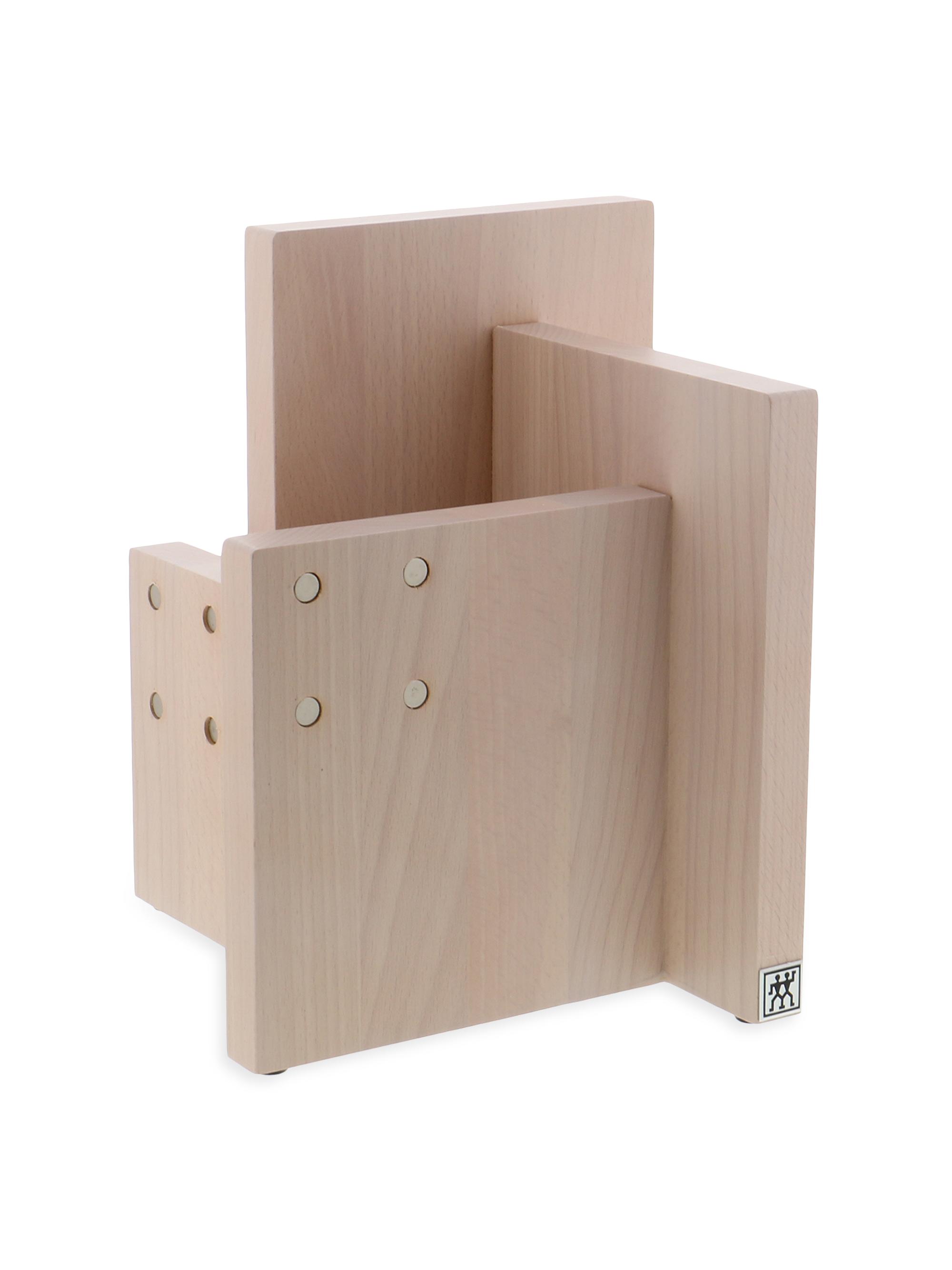 ZWILLING J.A. Henckels Italian Square Magnetic Knife Block - White