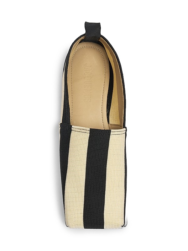 Shop Jacquemus Carre Striped Loafers | Saks Fifth Avenue Shop Jacquemus Carre Striped Loafers | Saks Fifth Avenue