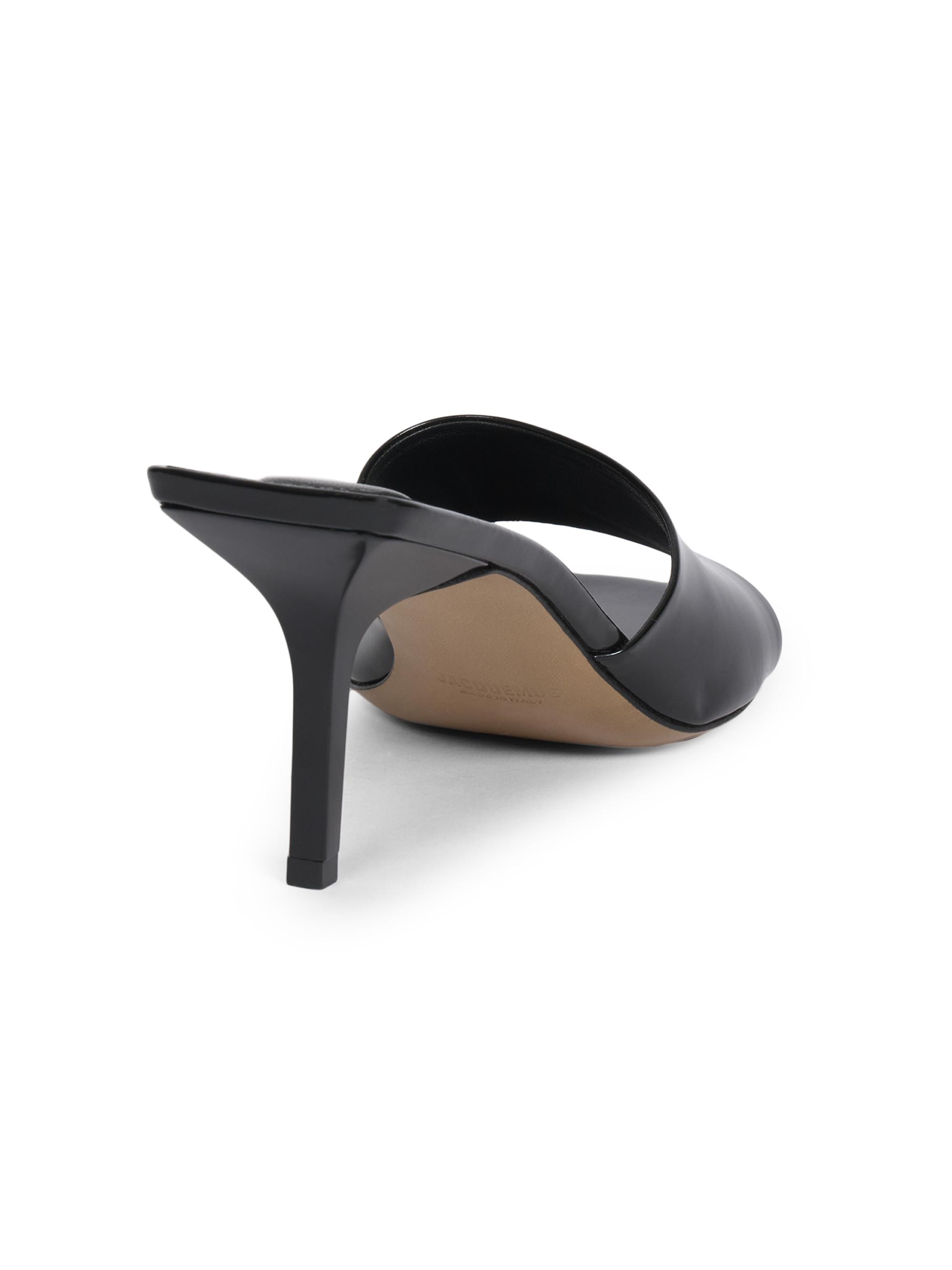 【新品未使用】定価約¥110,000 JACQUEMUS レザーミュール　37 Jacquemus Cubisto 70MM Leather Mules | Saks Fifth Avenue