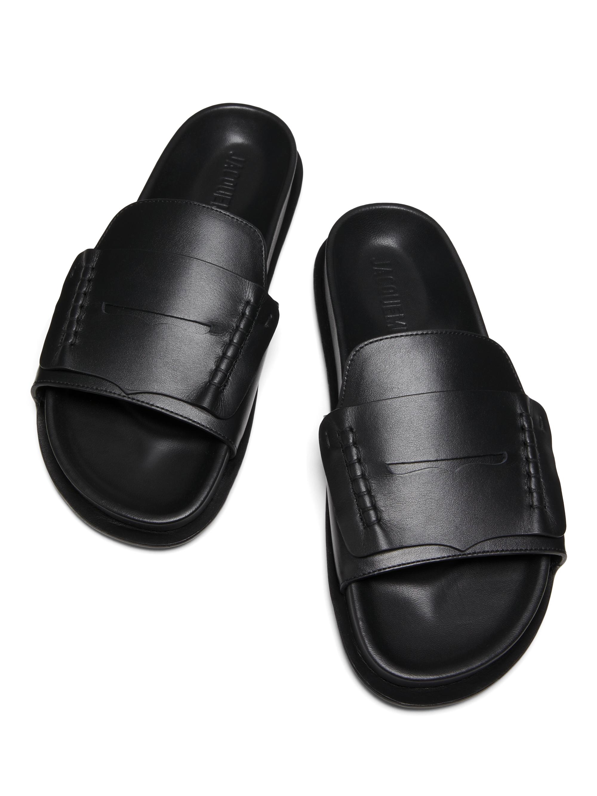 ★美品★【JACQUEMUS】ジャックムス　ブラックサンダル Jacquemus 90mm Les Bisou Sandals | Black | FARFETCH