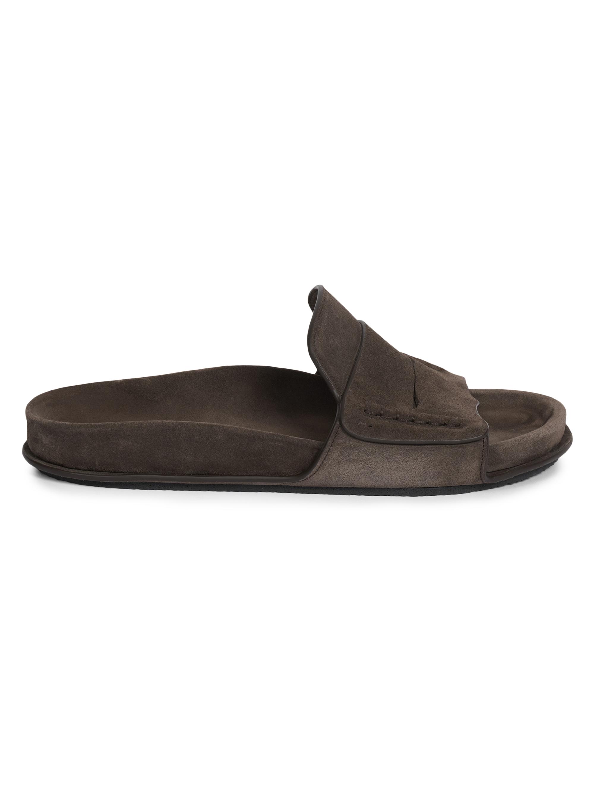 Jacquemus Leather Moccasin Sandals | Saks Fifth Avenue