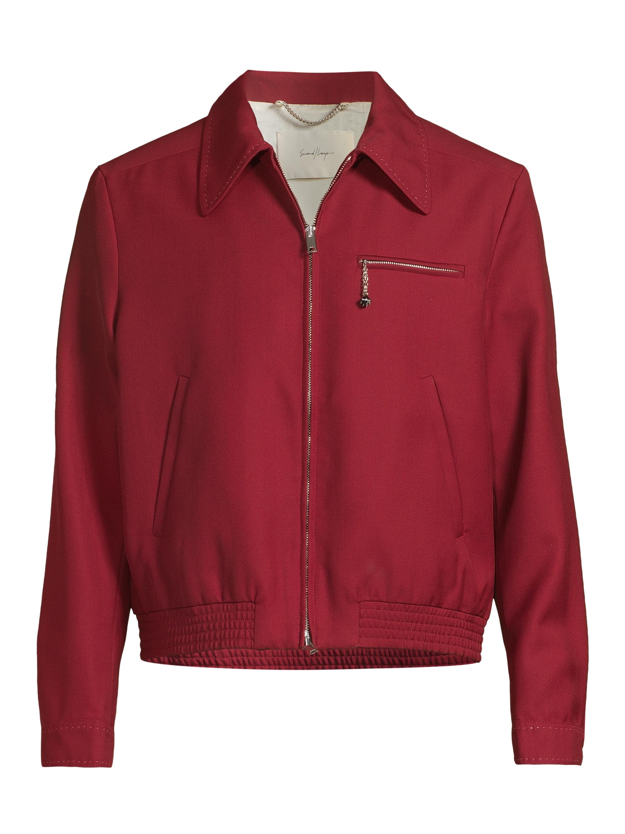 ジャケット・アウター 2nd Lad NEW Denim & Co Sz 2X NAVY BLUE LACE Lined Zip Jacket