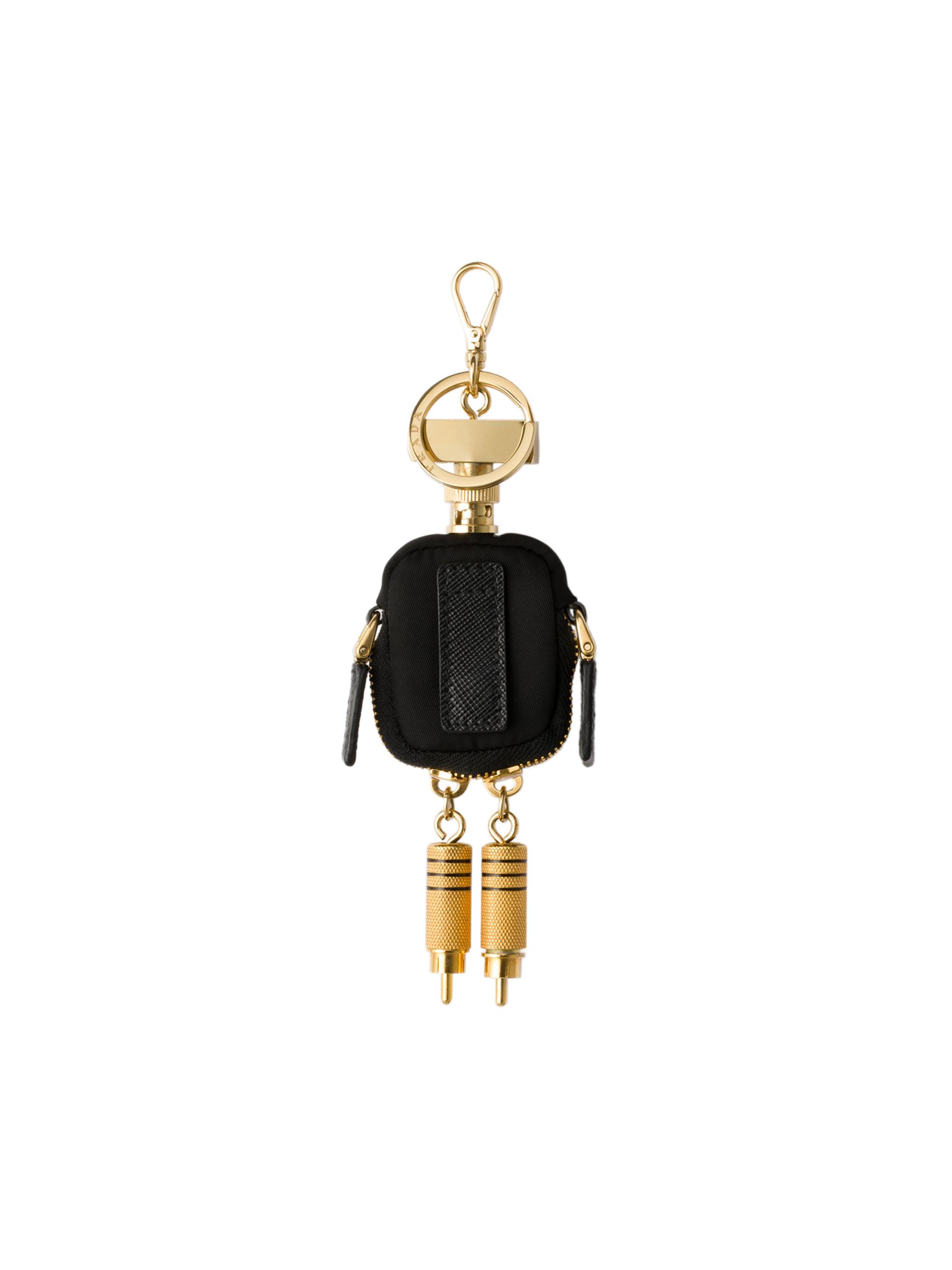 Prada Re-Nylon Robot Bag Charm | Saks Fifth Avenue