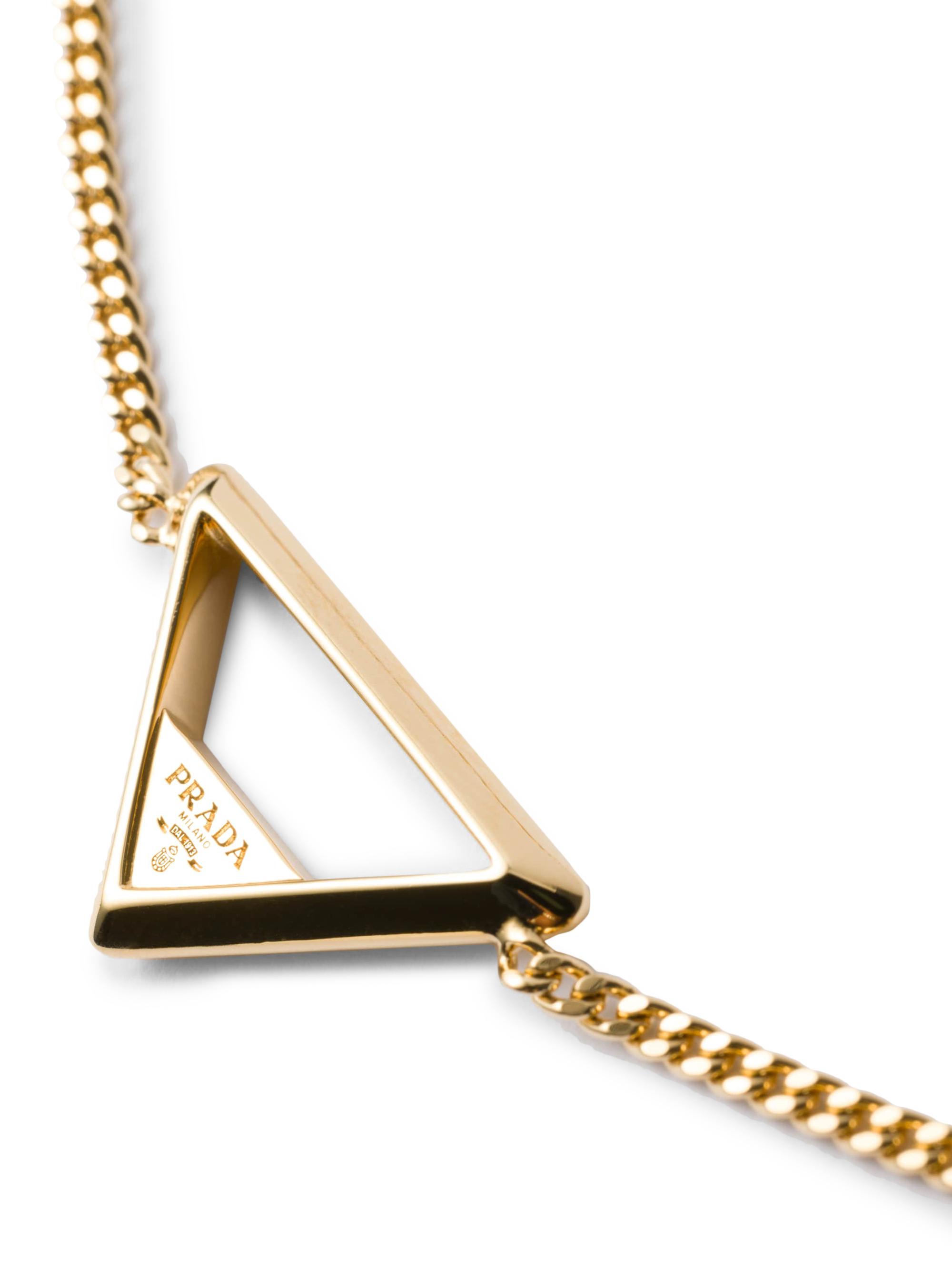 Prada Metal Necklace | Saks Fifth Avenue