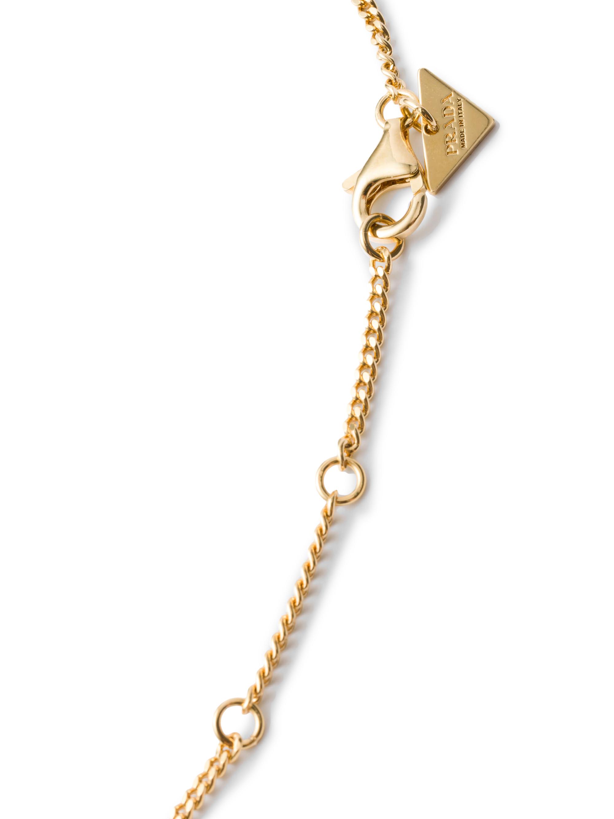 Prada Metal Necklace | Saks Fifth Avenue