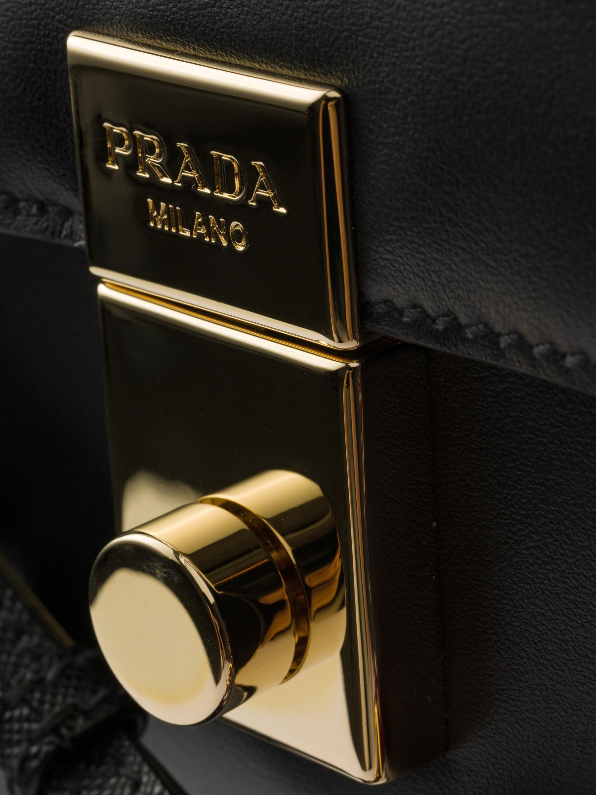 Prada Prada Soft Sound Small Leather Shoulder Bag | Saks Fifth Avenue