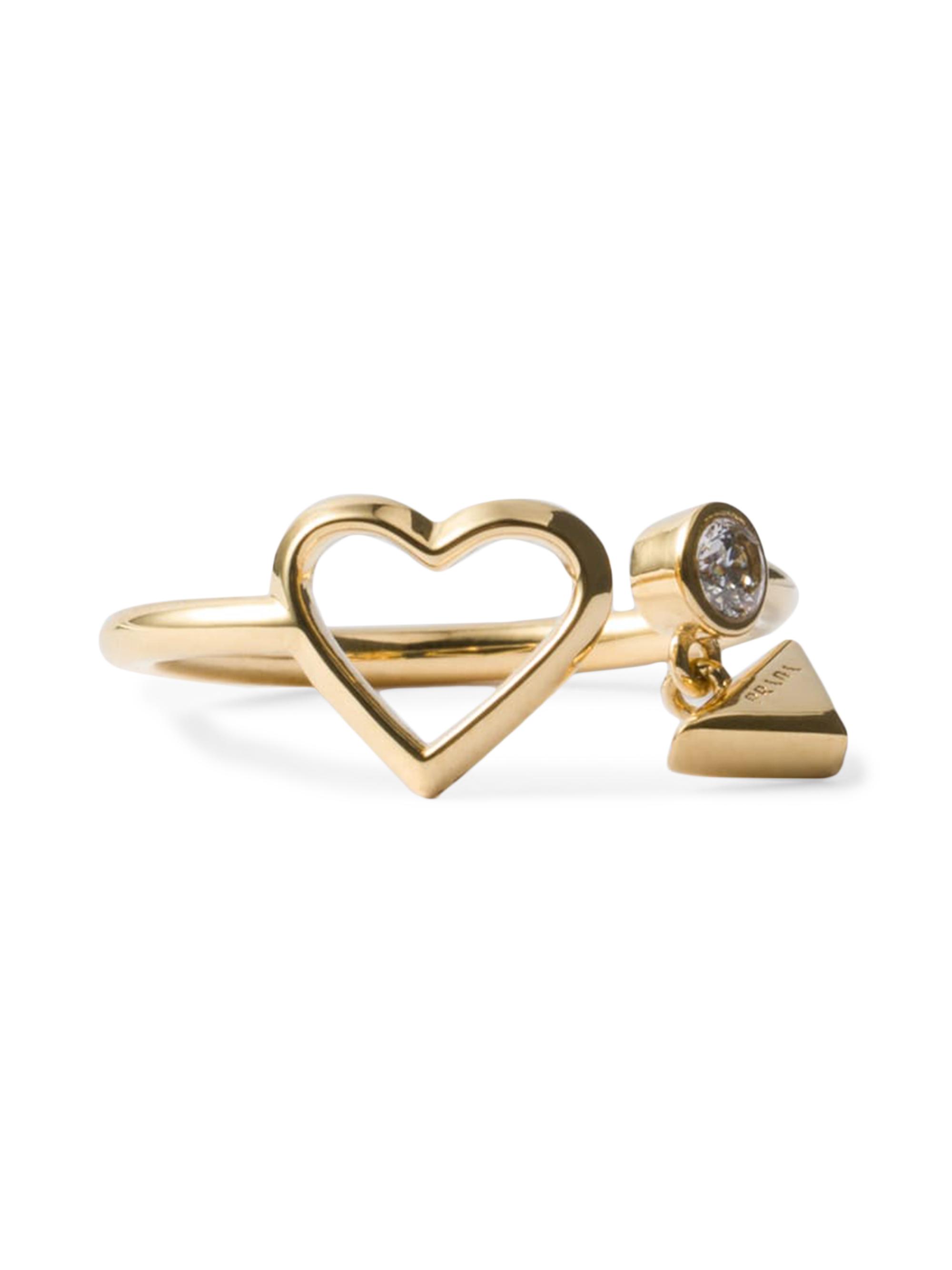Prada Women's Metal Ring - Gold