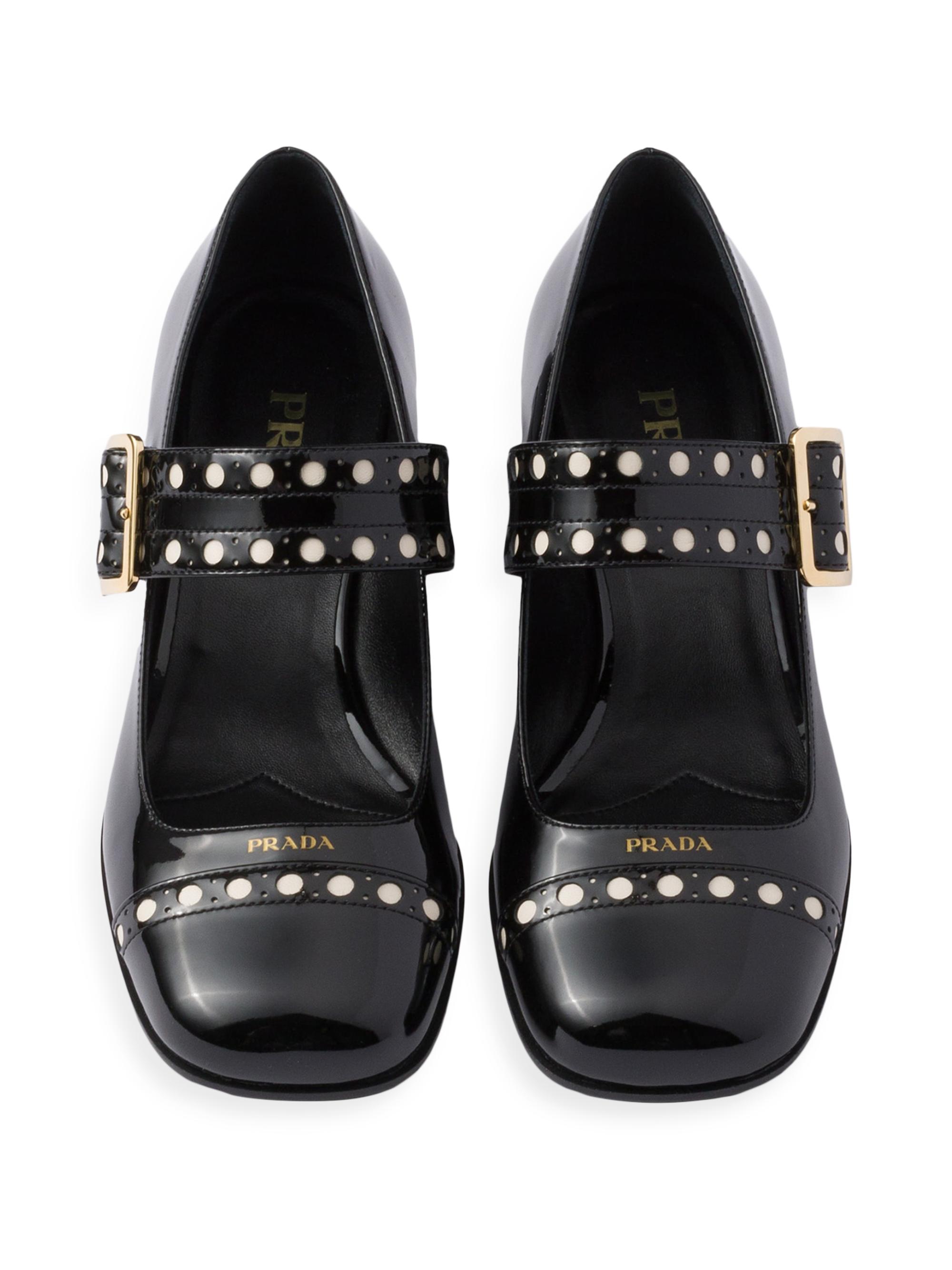 PRADA メリージェーン Prada Patent Leather Mary Jane Pumps | Saks Fifth Avenue