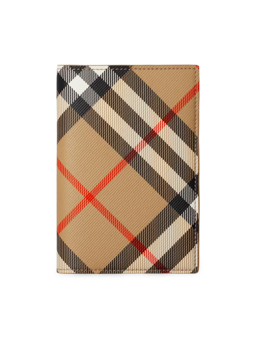 [Burberry] Check Zipper Card Holder - Archive ☆送料込☆ Burberry Vintage Check Leather Zip Card Case () IFCHIC.COM