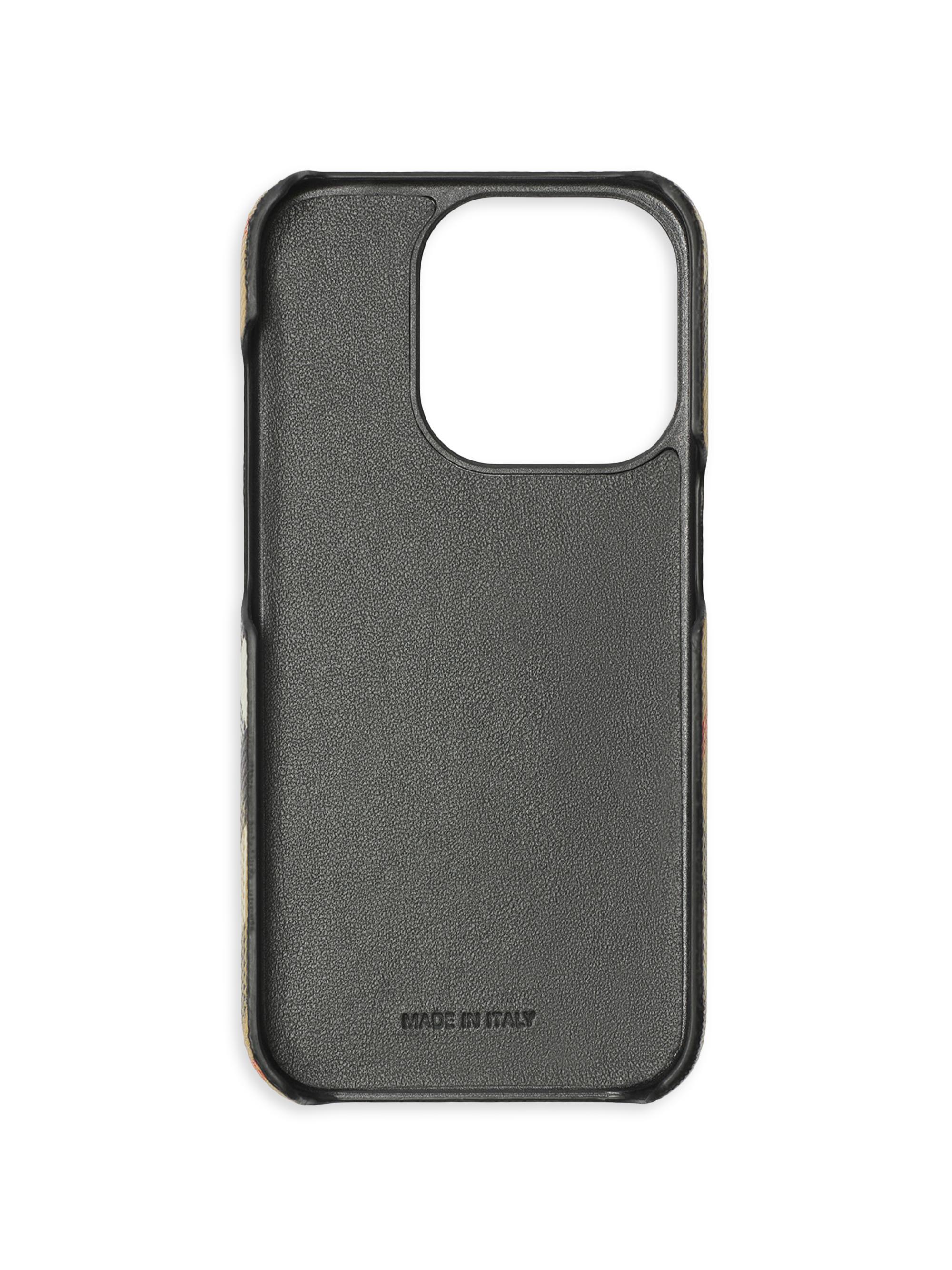 Burberry Magnetic Check Phone Case (iPhone 15 Pro) | Saks Fifth Avenue