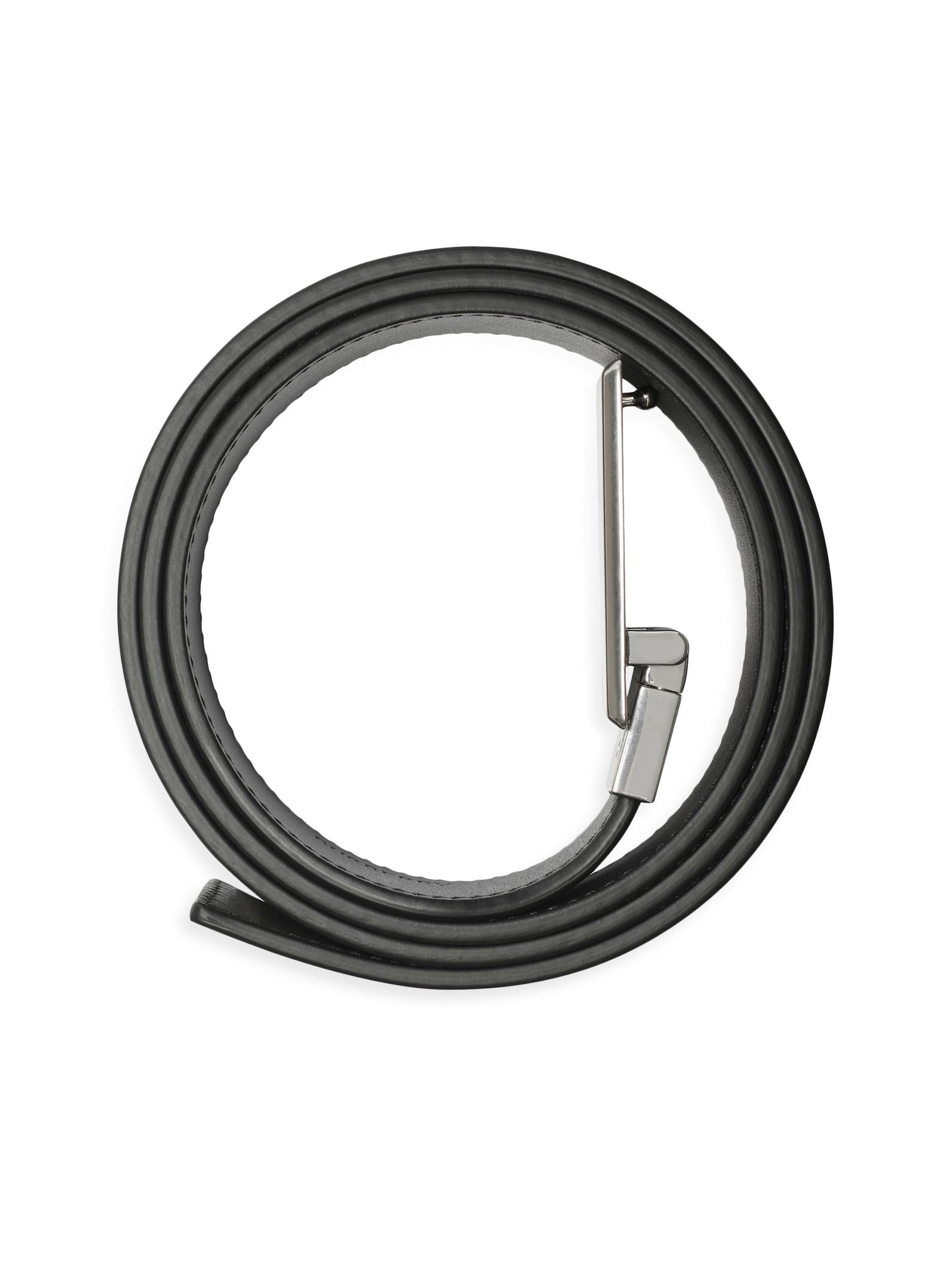 Burberry Reversible Check B Cut Belt | Saks Fifth Avenue