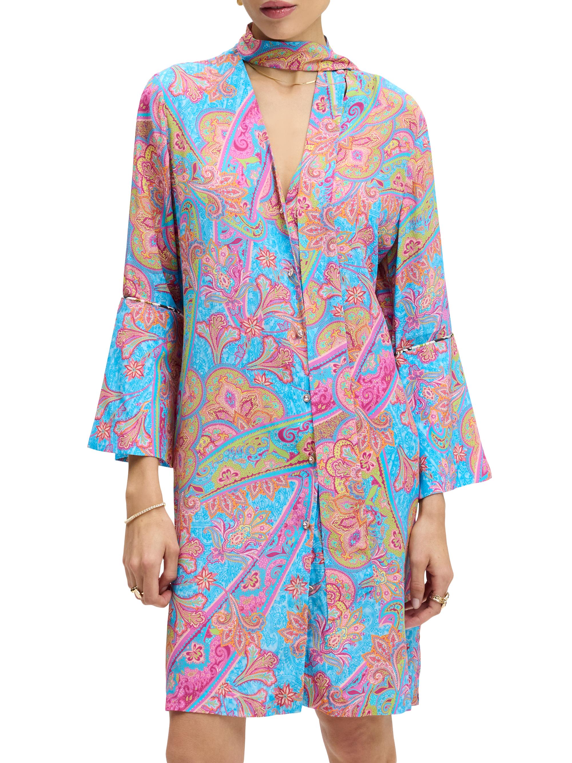 Robert Graham Women's Brenna Paisley Cotton-Silk Shirtdress