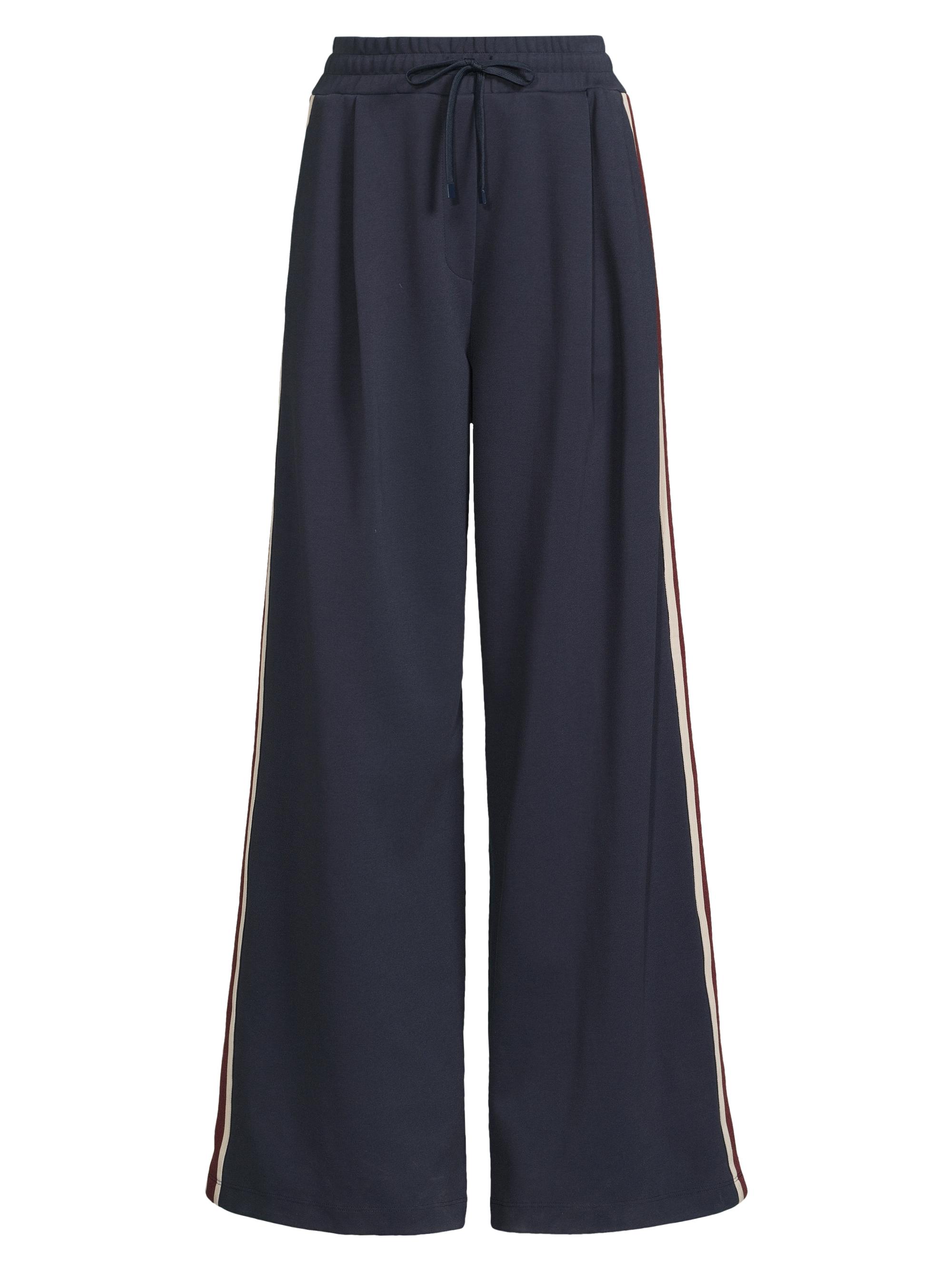 Weekend Max Mara Women's Marsala Stripe Cotton-Blend Pants - Navy