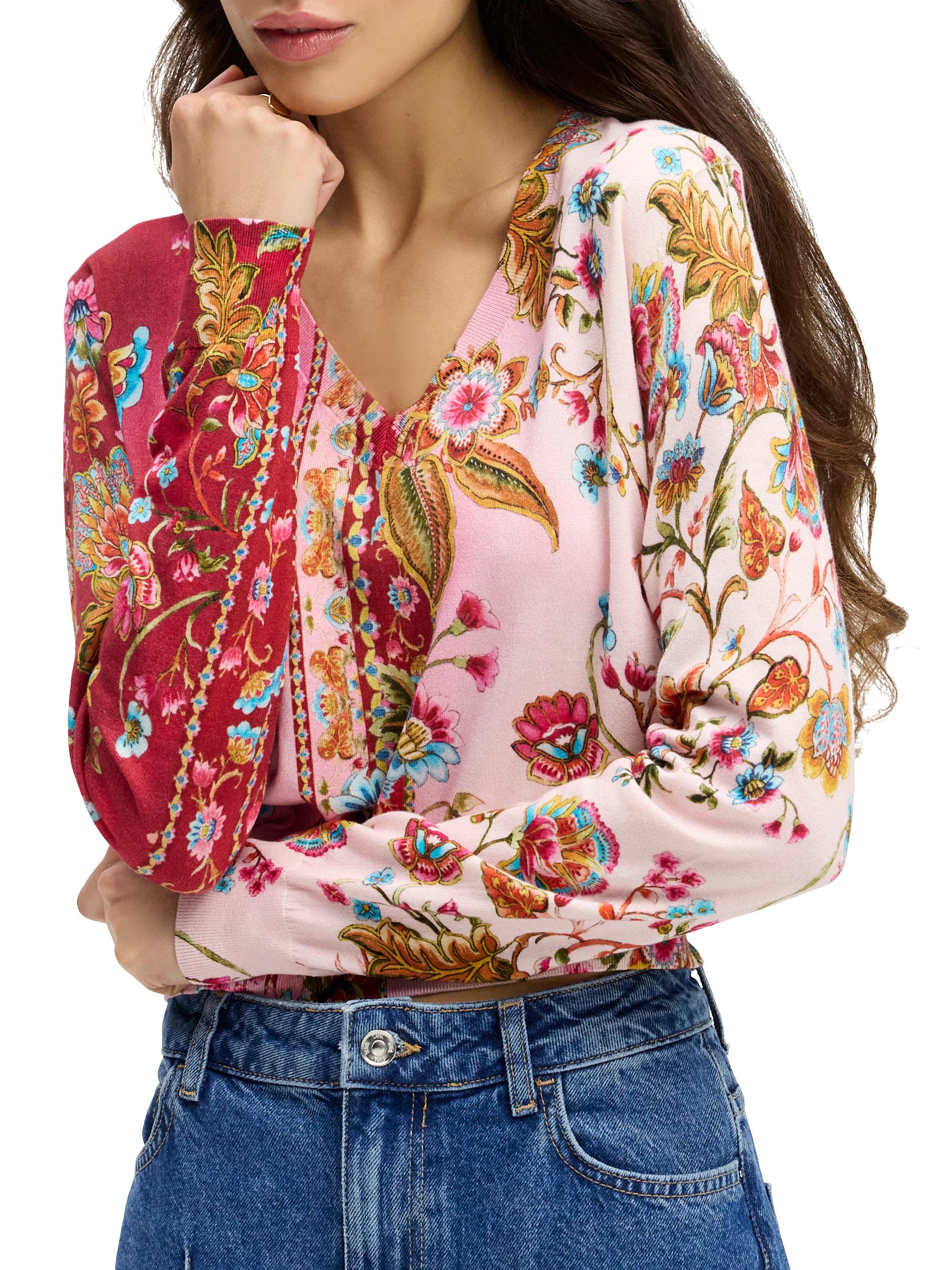 Robert Graham Women's Evelyn Floral Cotton-Silk Top