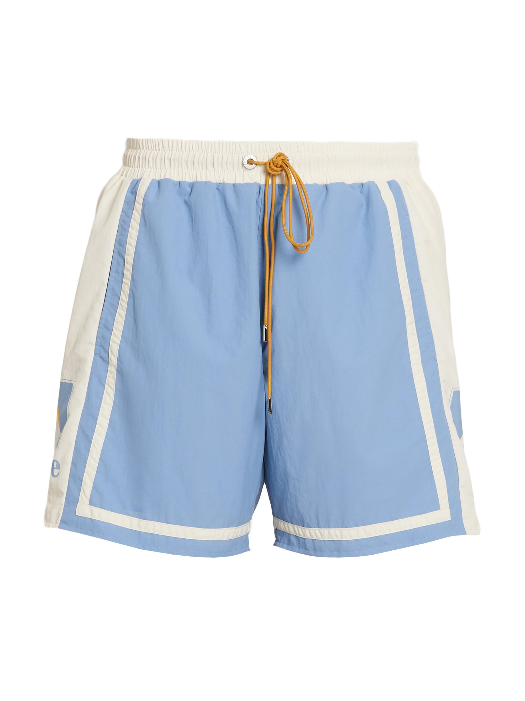 Rhude Men's Moonlight Shorts - Powder Blue Off White