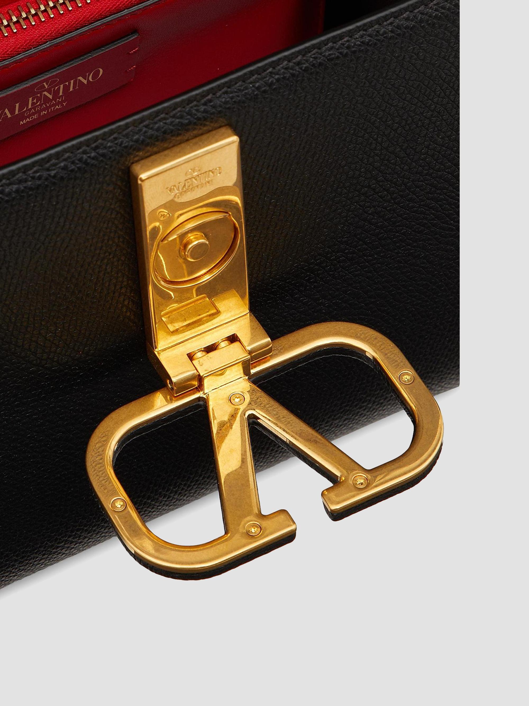 Valentino Garavani Small VSling Grainy Calfskin Handbag | Saks