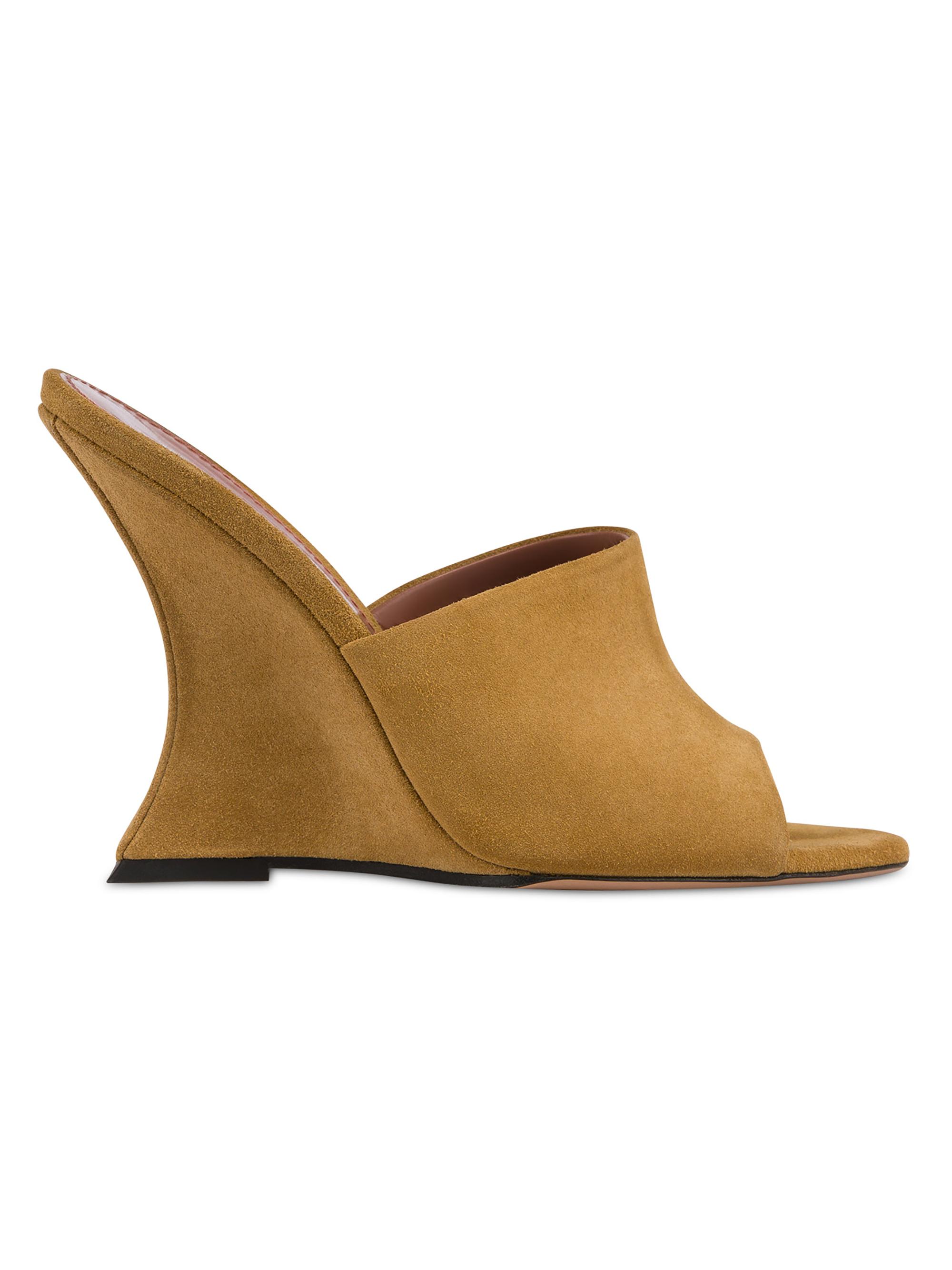Paris Texas Women's Nina Suede Mules - Whisky