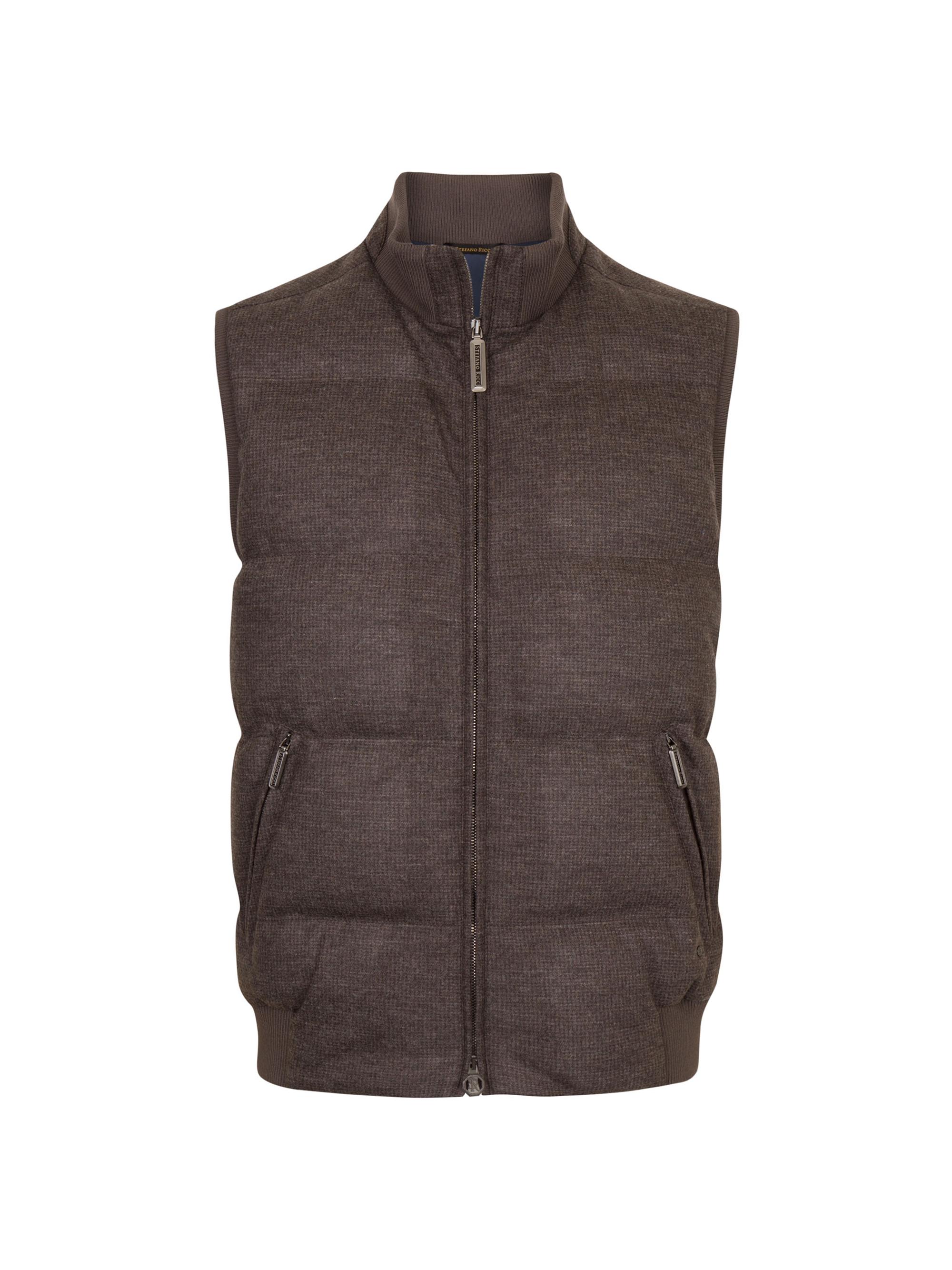 Stefano Ricci Men's Sport Vest - Brown