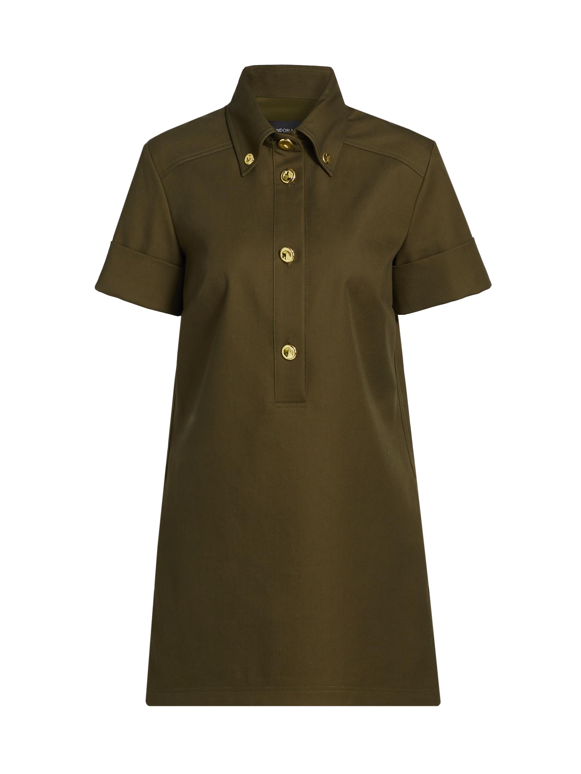 Brandon Maxwell Women's The Noelle Tailored Minidress - Olive